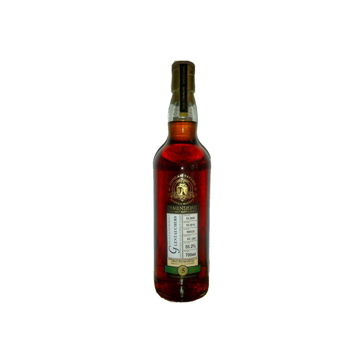 Glentauchers Dimensions 2008 5 Years Single Malt Whisky