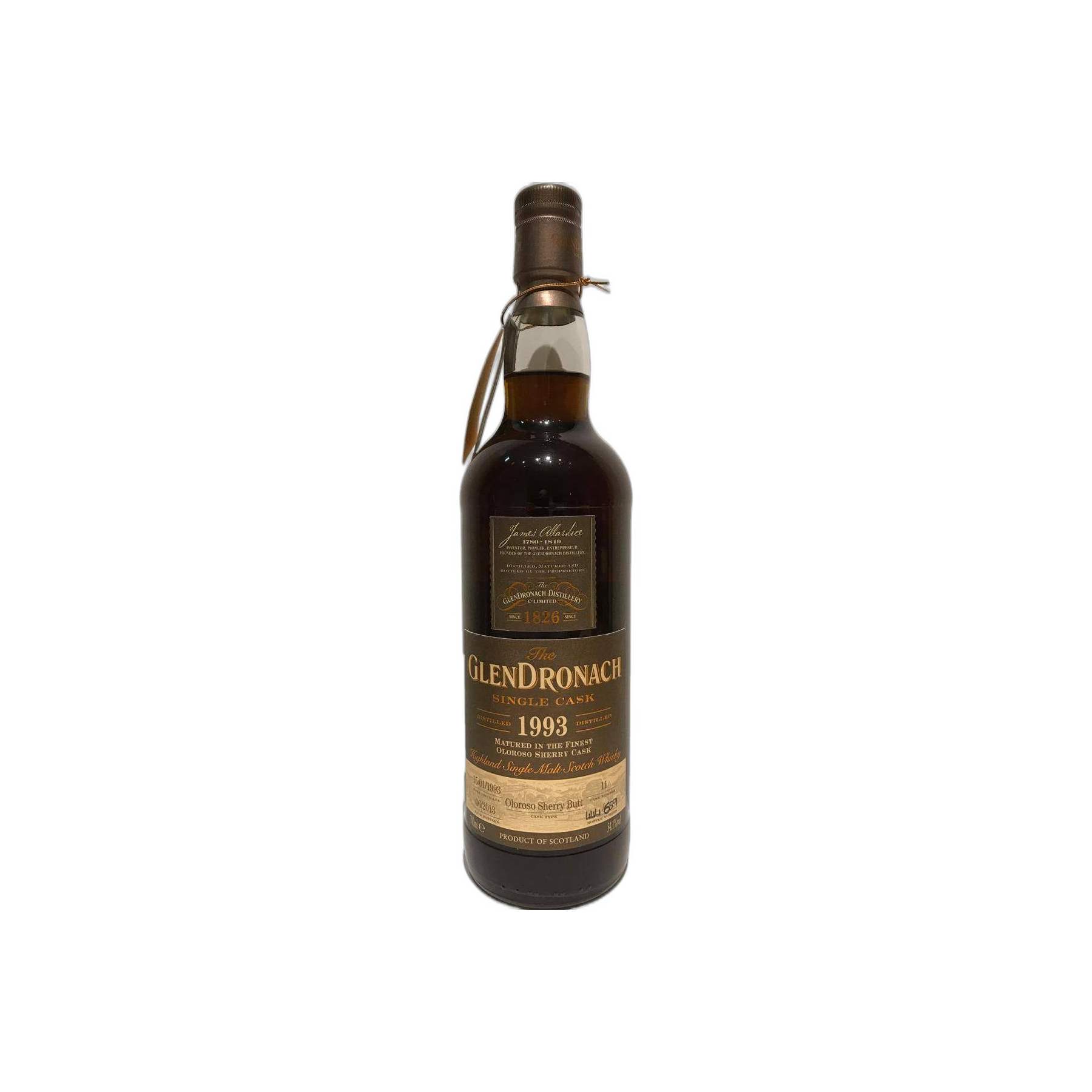 GlenDronach Single Cask 1993 20 Years Single Malt Whisky 2