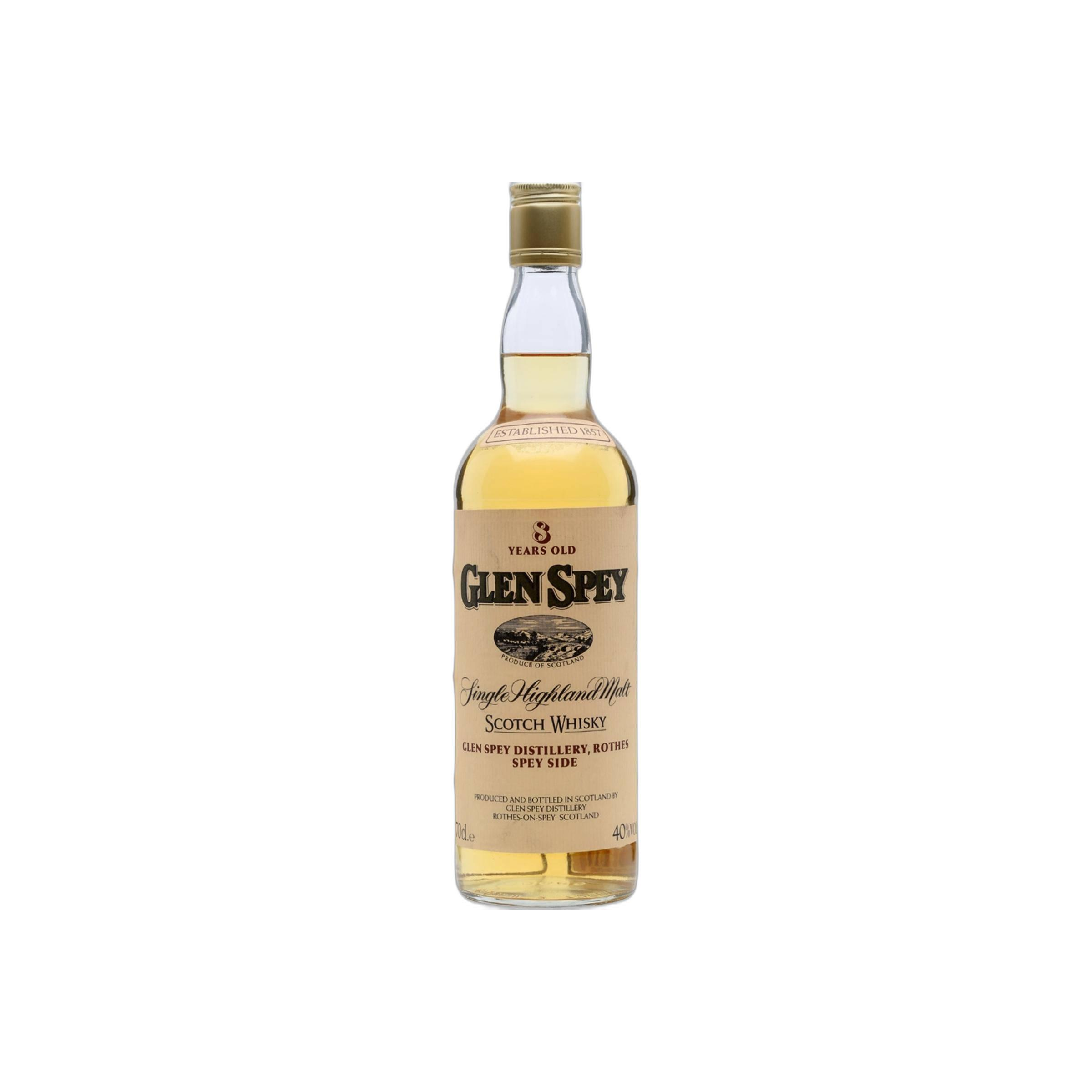 Glen Spey 8 Years Single Malt Whisky