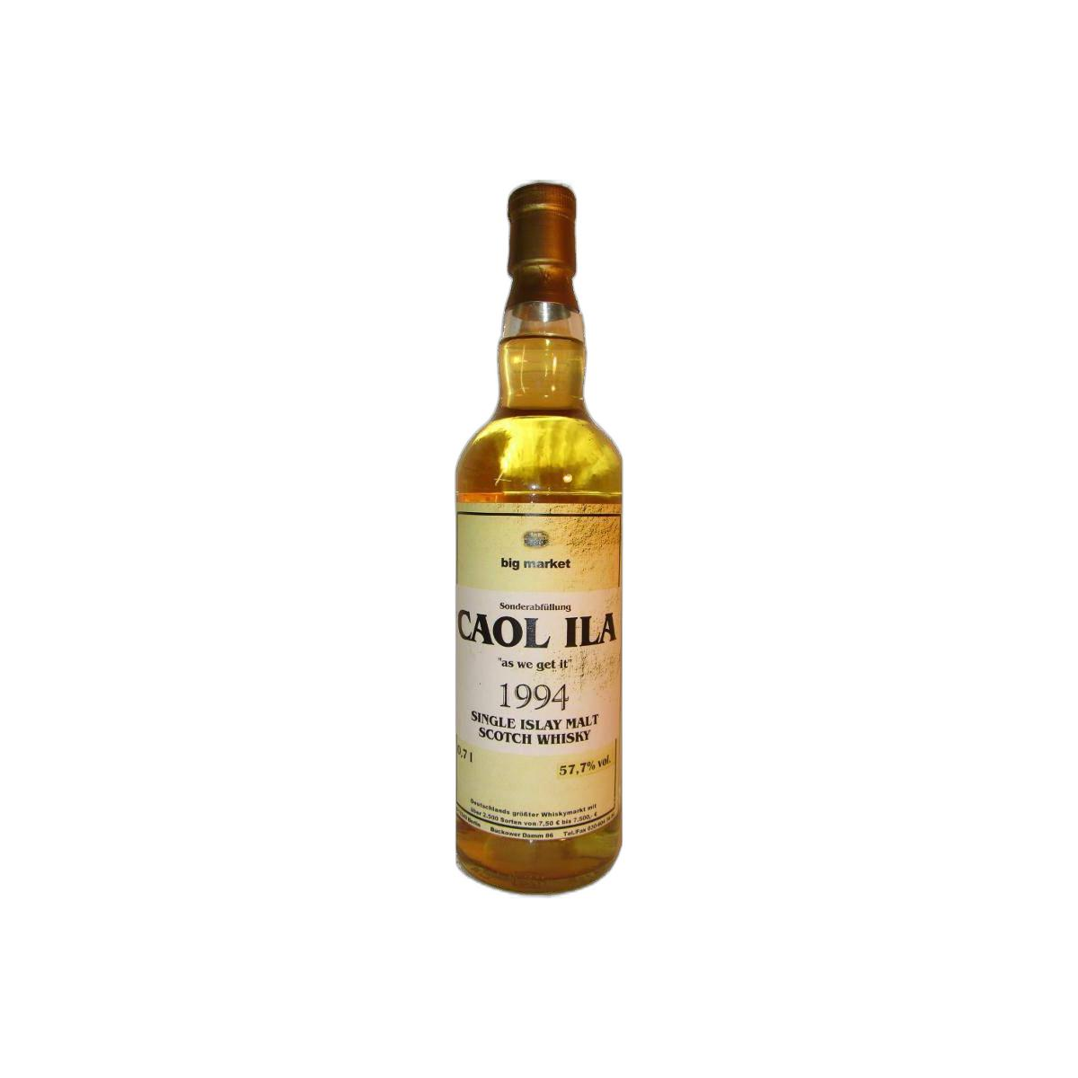 Caol Ila 1994 Single Malt Whisky