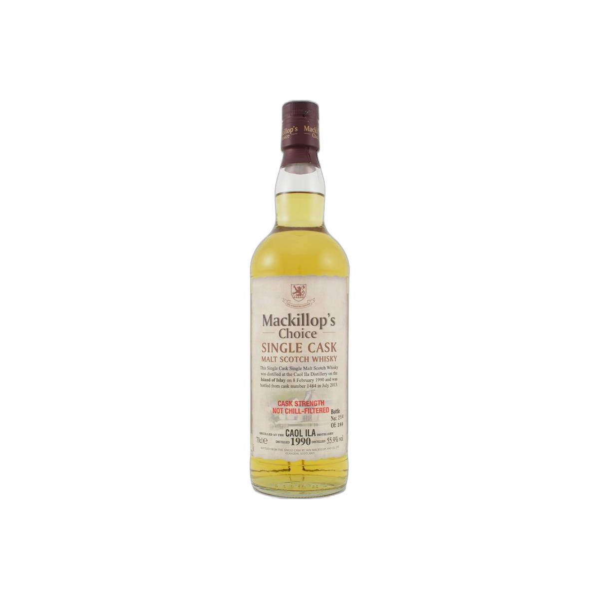 Caol Ila 1990 23 Years Single Malt Whisky