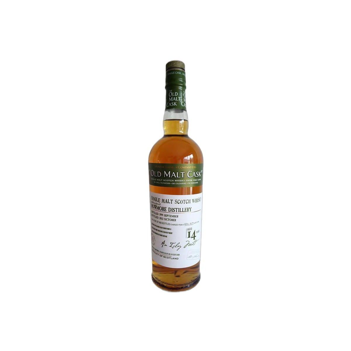 Bowmore Old Malt Cask 1999 14 Years Single Malt Whisky