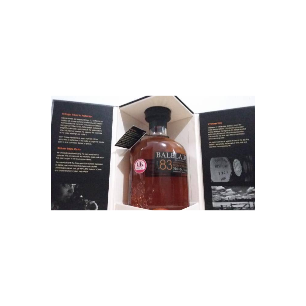 Balblair Single Cask 1983 30 Years Single Malt Whisky 2