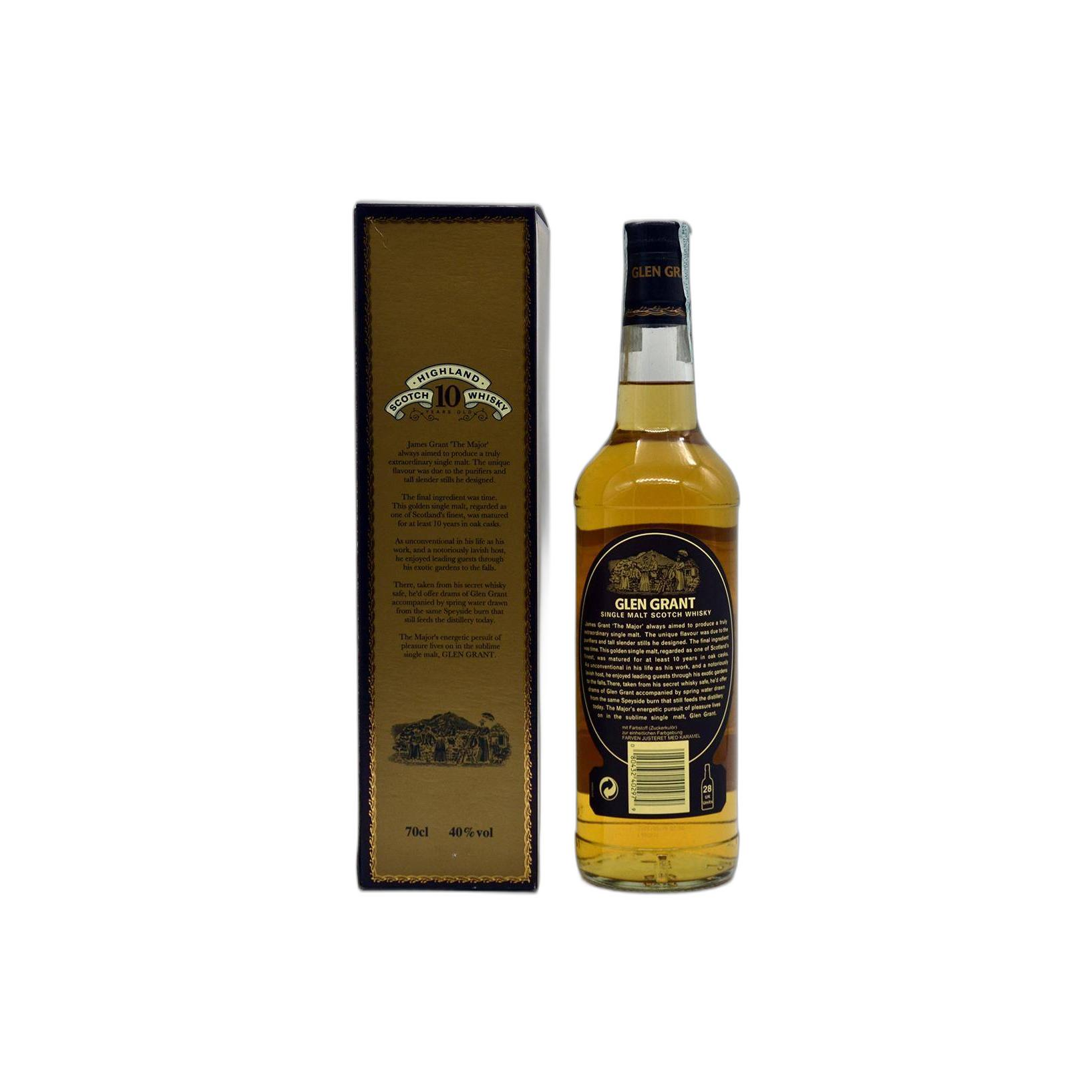Glen Grant 10 Years Single Malt Whisky 3