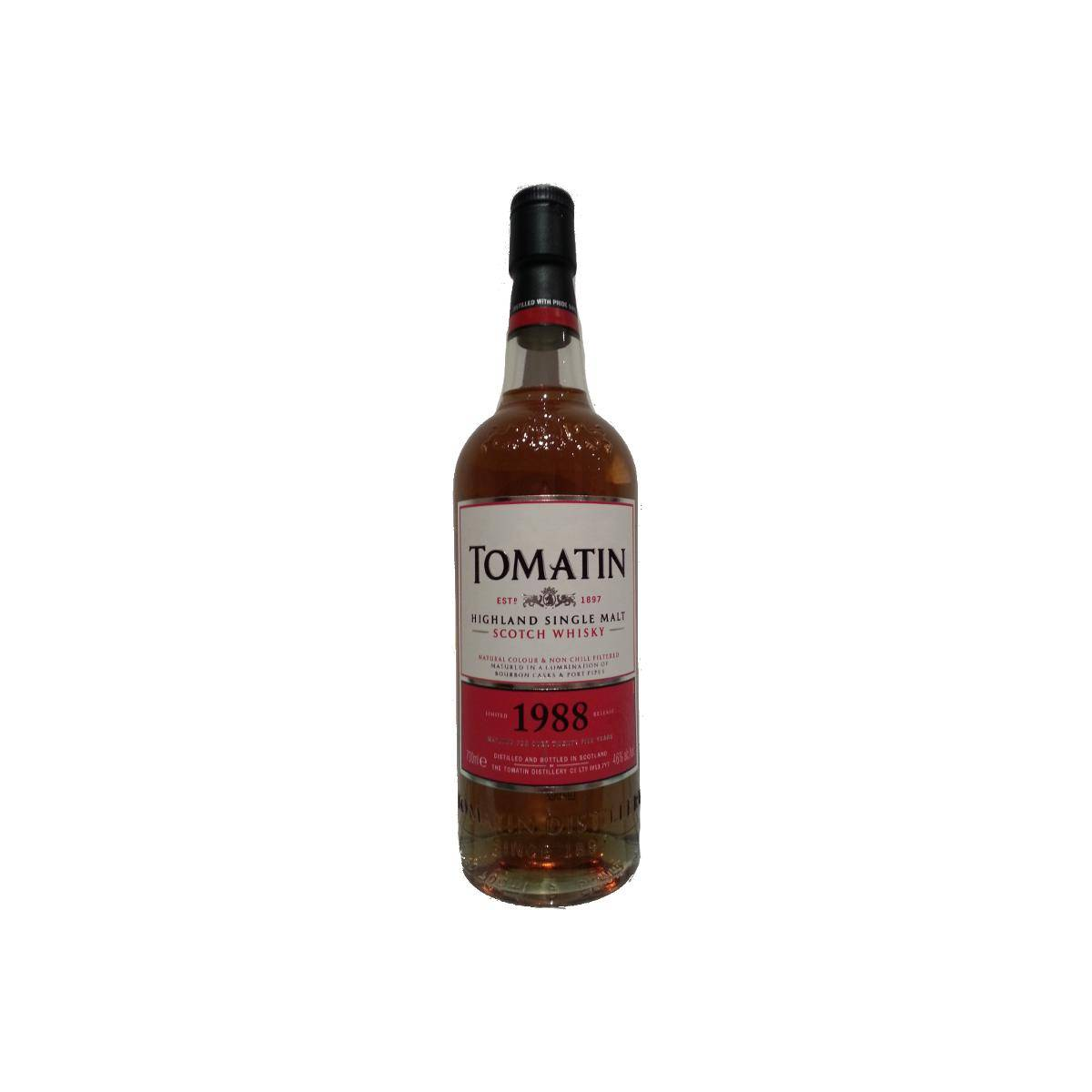 Tomatin 1988 25 Years Single Malt Whisky