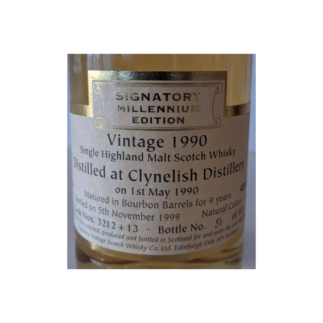 Clynelish 1990 9 Years Single Malt Whisky 2