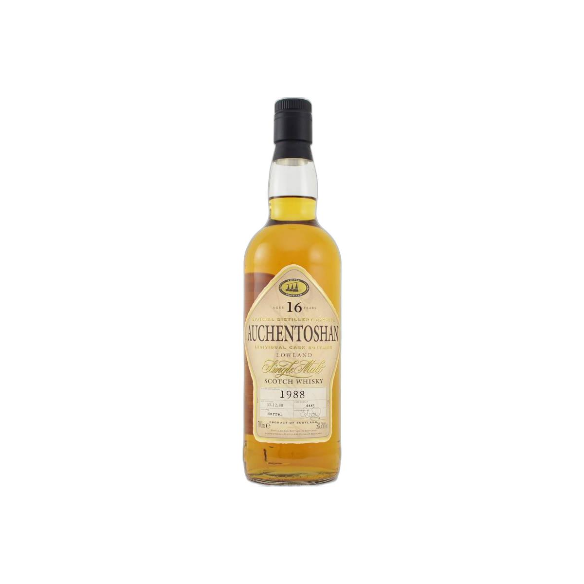 Auchentoshan Individual Cask Bottling 1988 16 Years Single Malt Whisky