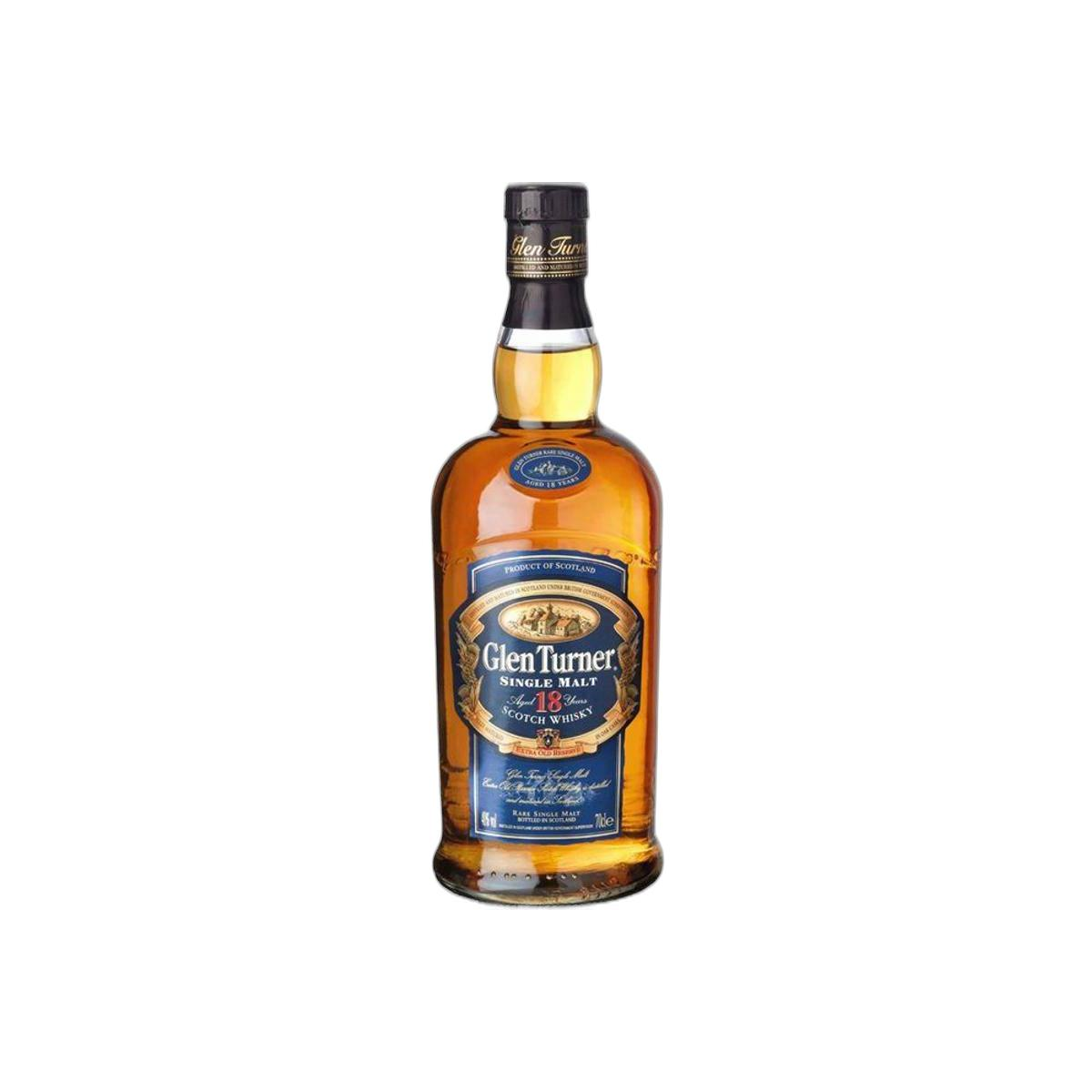 Glen Turner 18 Years Single Malt Whisky