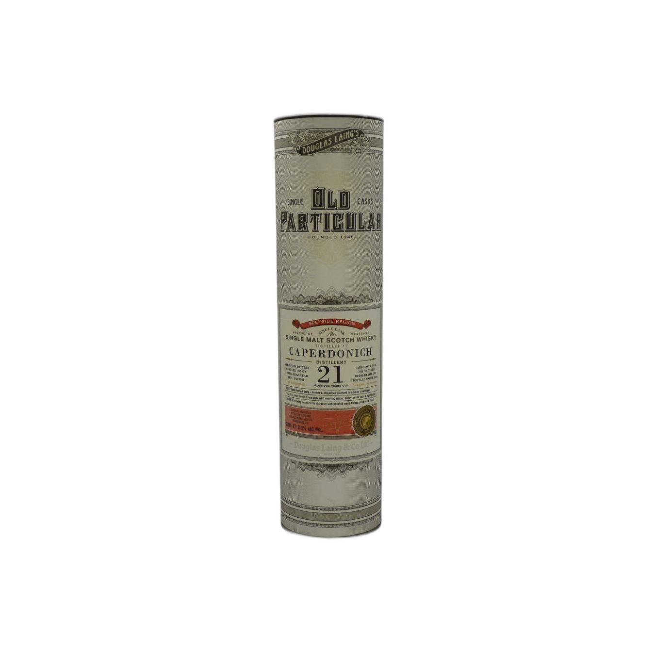 Caperdonich Old Particular 1992 21 Years Single Malt Whisky 3