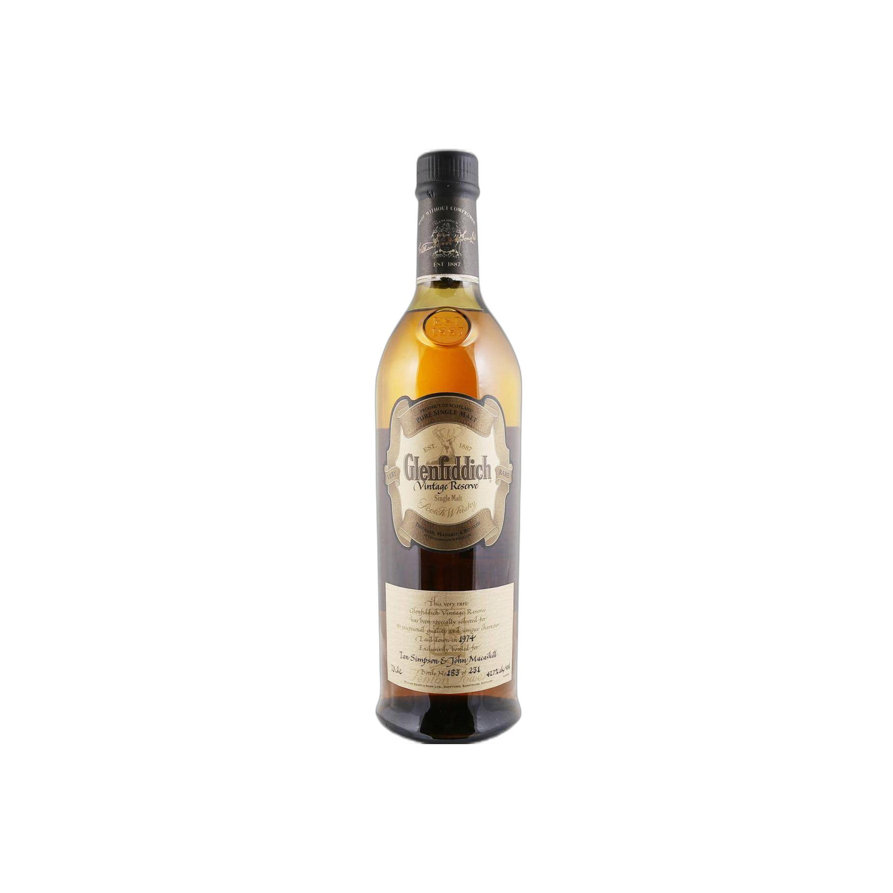 Glenfiddich 1974 27 Years Single Malt Whisky 2