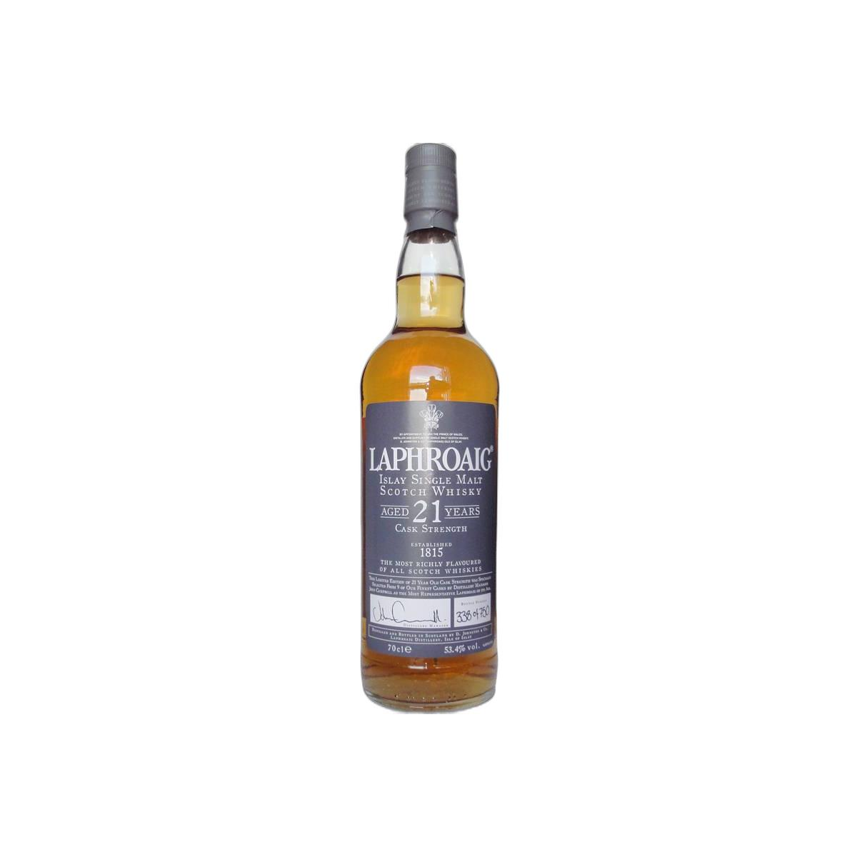 Laphroaig Cask Strength Collection 21 Years Single Malt Whisky