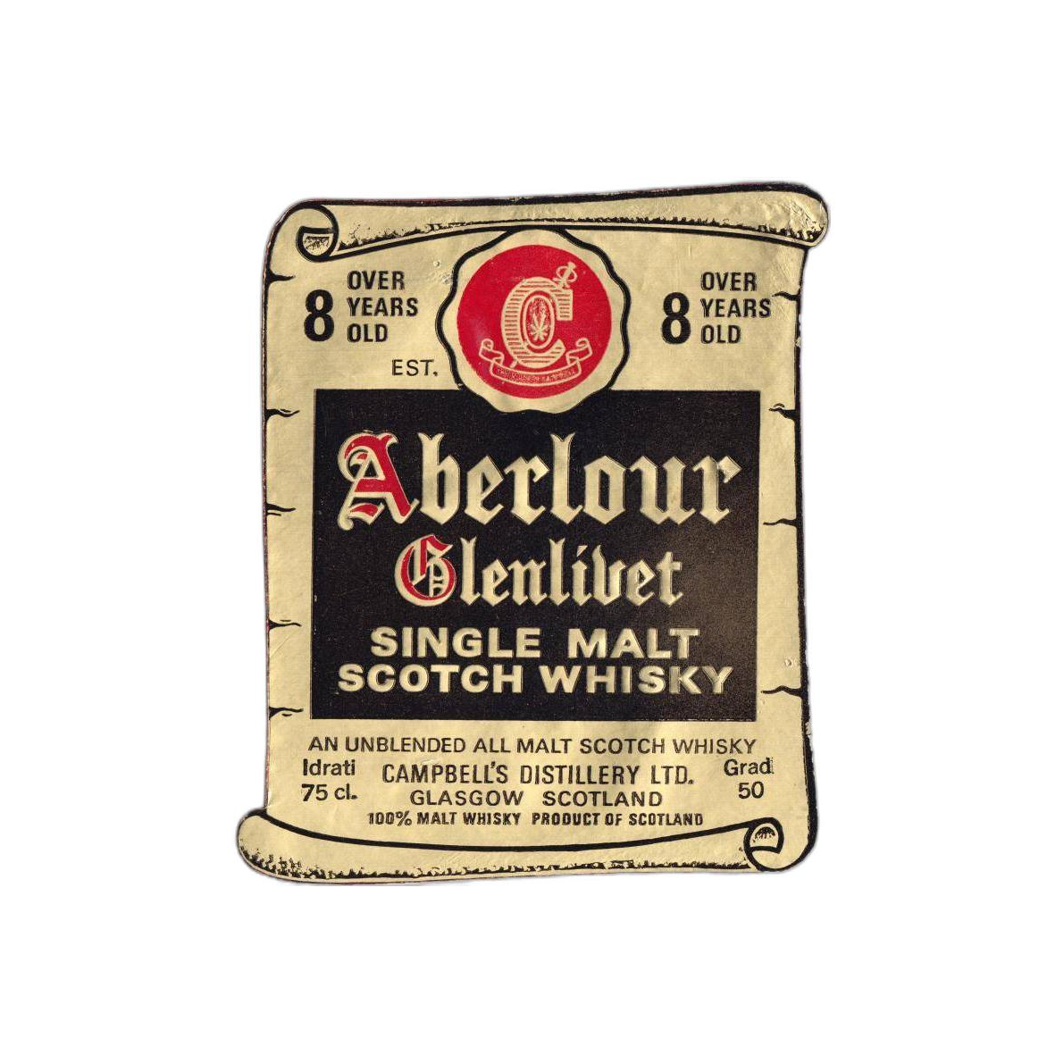 Aberlour 1965 8 Years Single Malt Whisky 3