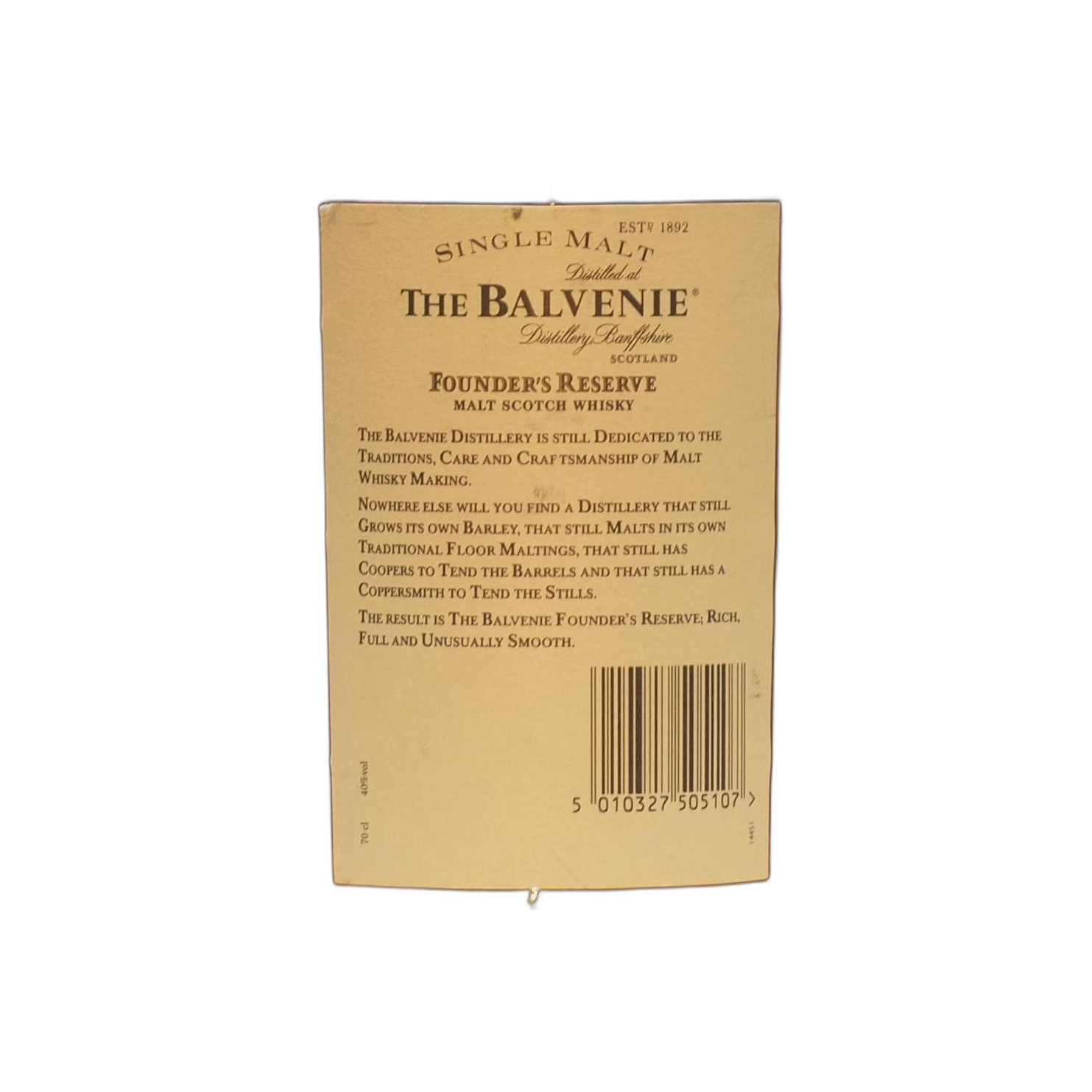 The Balvenie 10 Years Single Malt Whisky 3