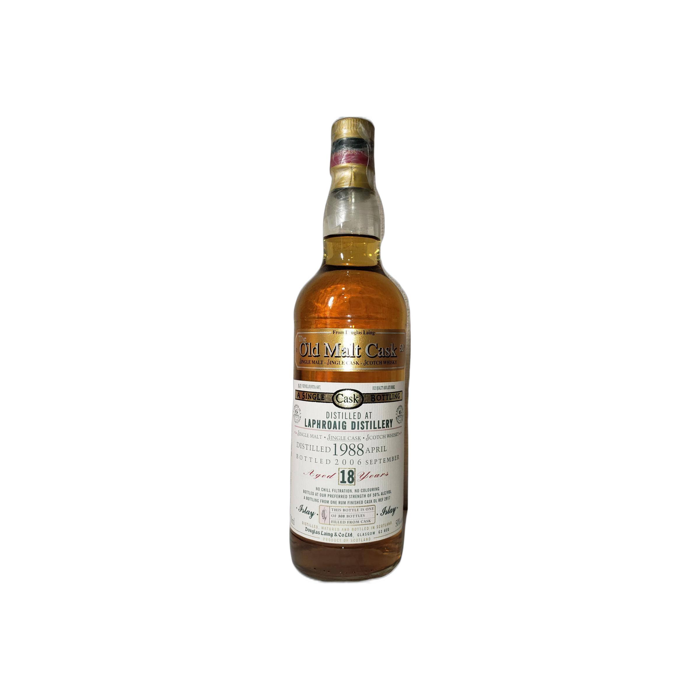 Laphroaig Old Malt Cask 1988 17 Years Single Malt Whisky
