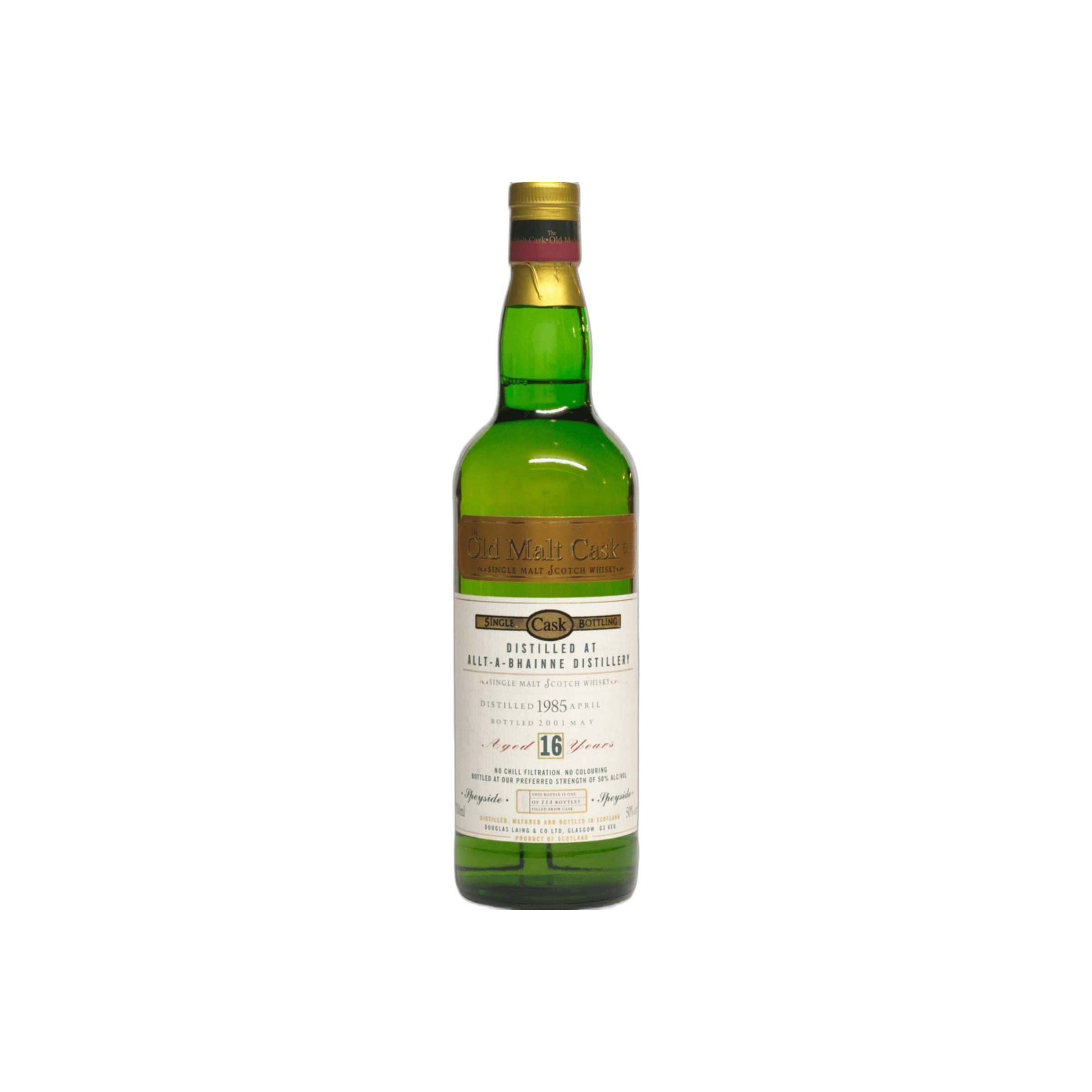 Allt-A-Bhainne Old Malt Cask 1985 16 Years Single Malt Whisky