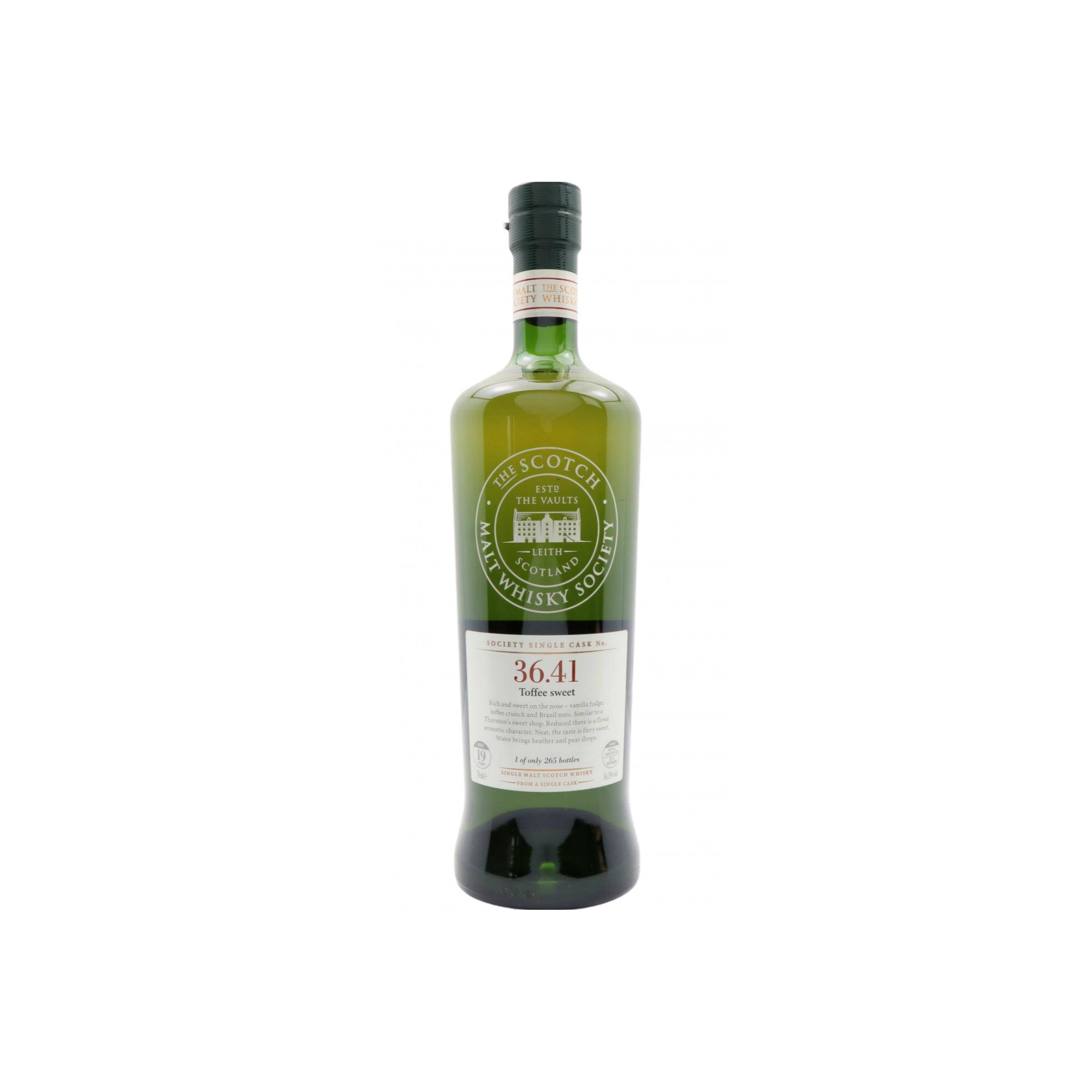 The Scotch Malt Whisky Society 1988 19 Years Single Malt Whisky