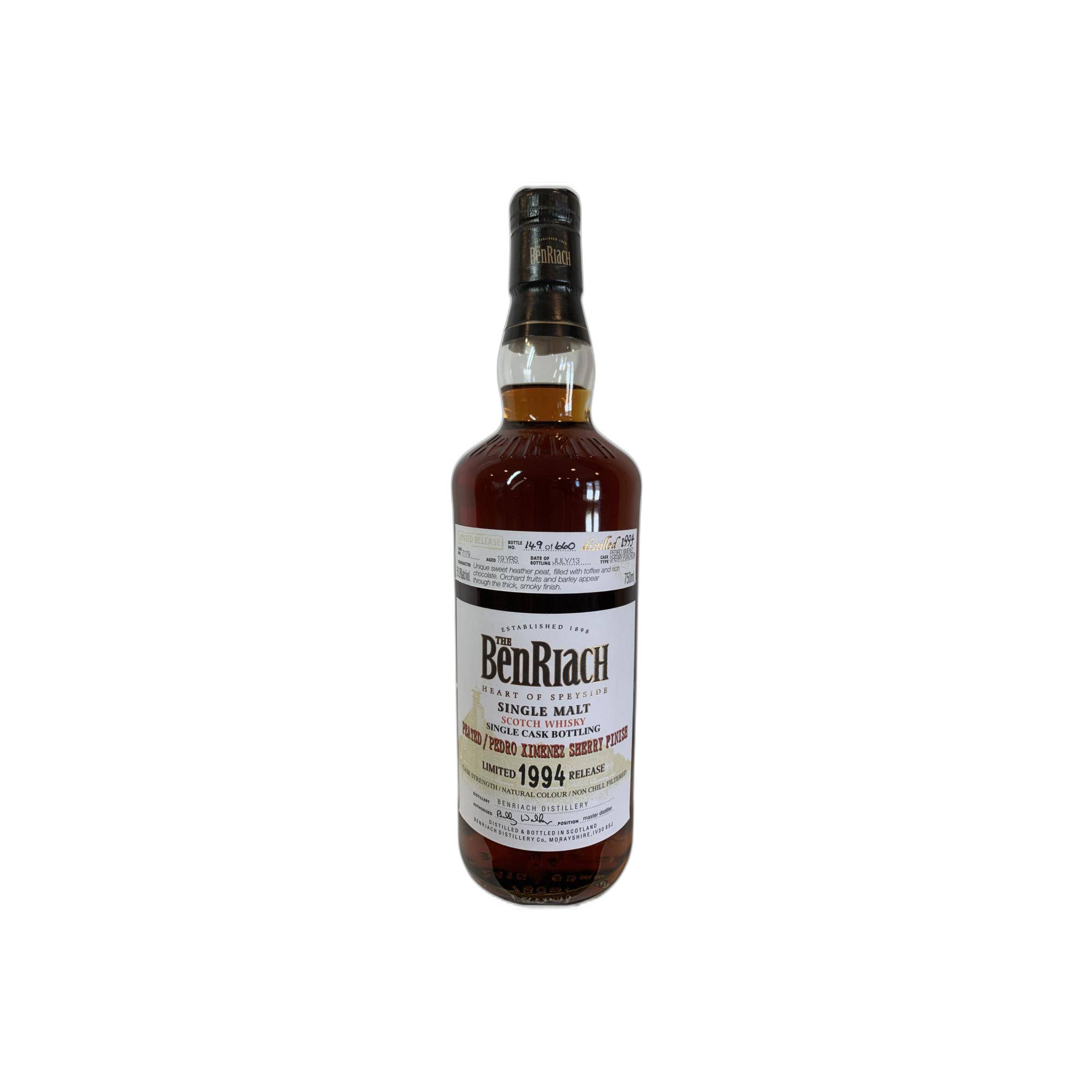 BenRiach 1994 19 Years Single Malt Whisky