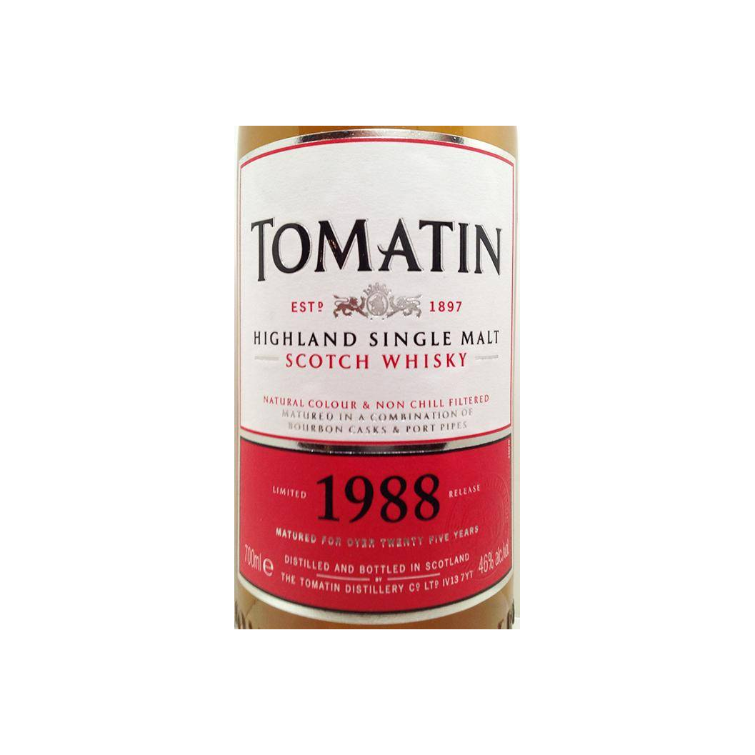 Tomatin 1988 25 Years Single Malt Whisky 3