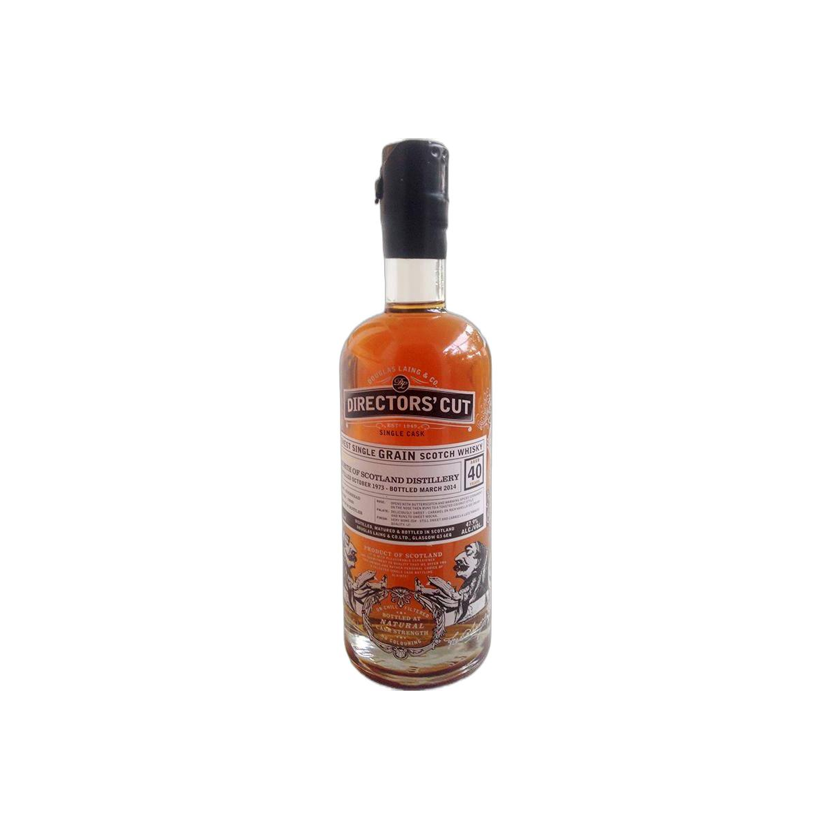 North of Scotland 1973 40 Years Single Grain Whisky