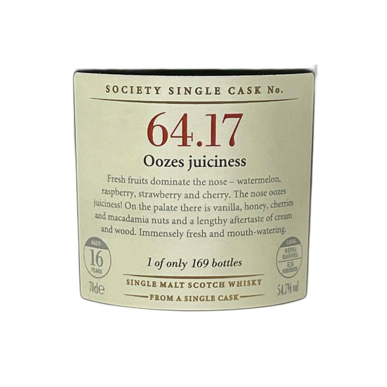 The Scotch Malt Whisky Society 1992 16 Years Single Malt Whisky 2