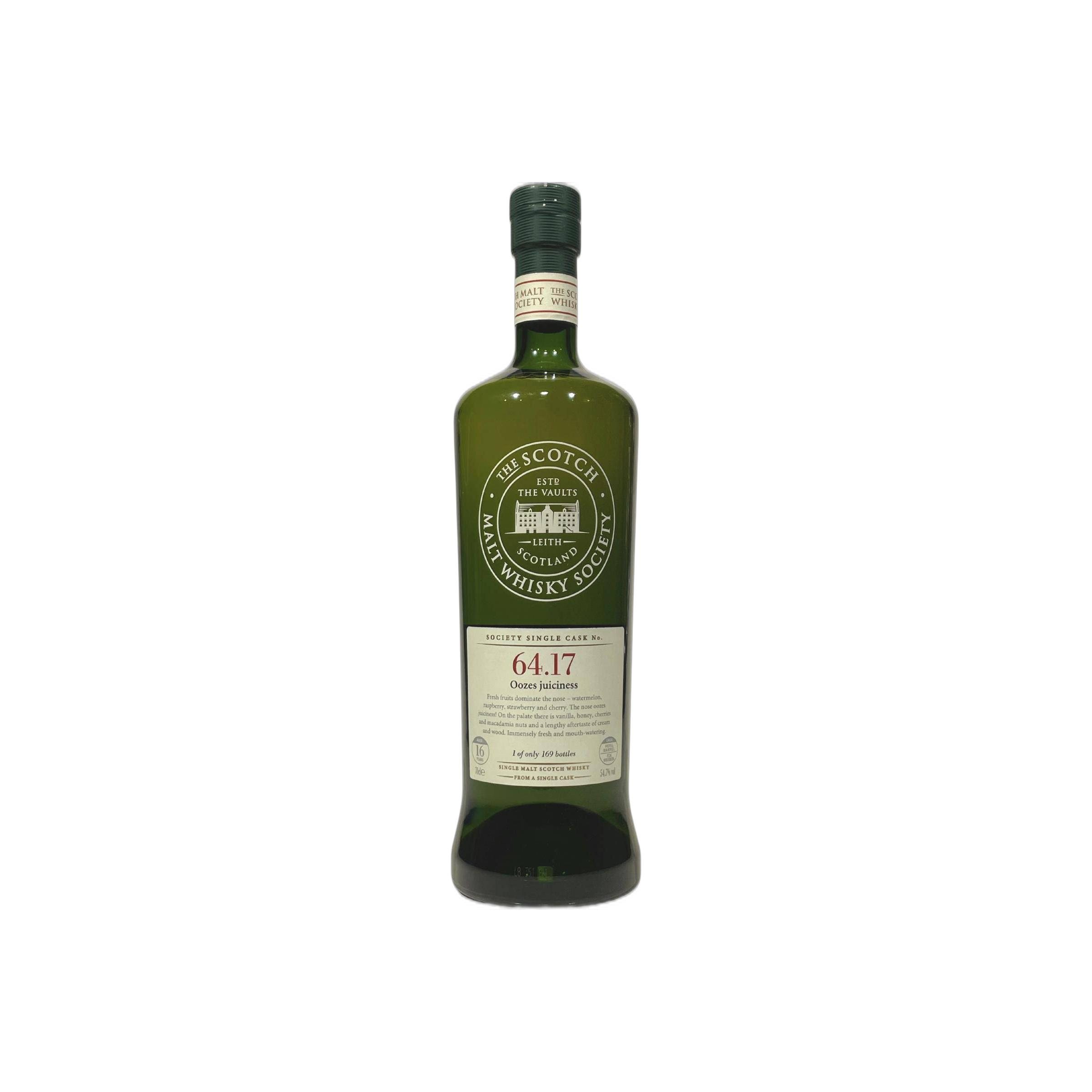 The Scotch Malt Whisky Society 1992 16 Years Single Malt Whisky