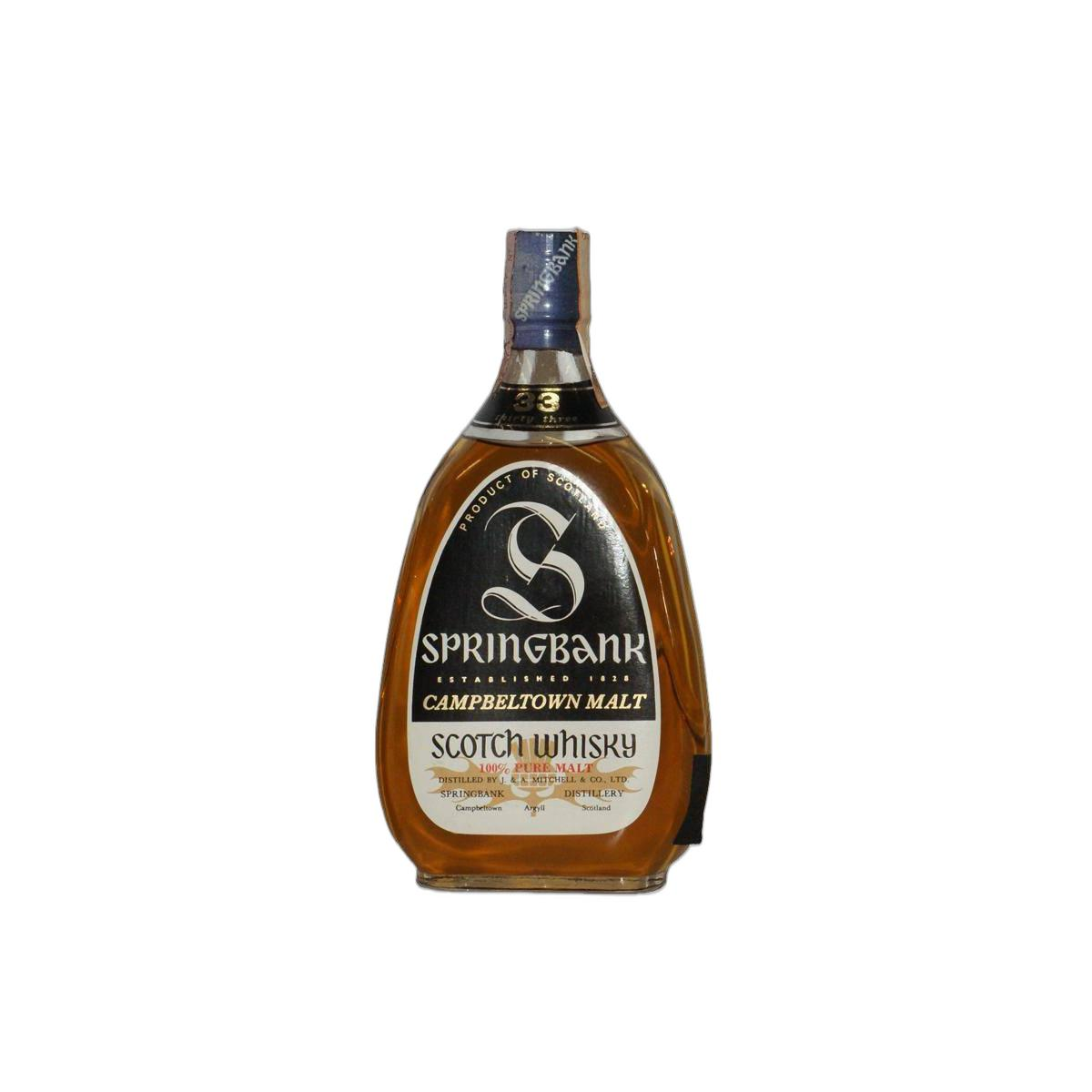 Springbank 33 Years Single Malt Whisky