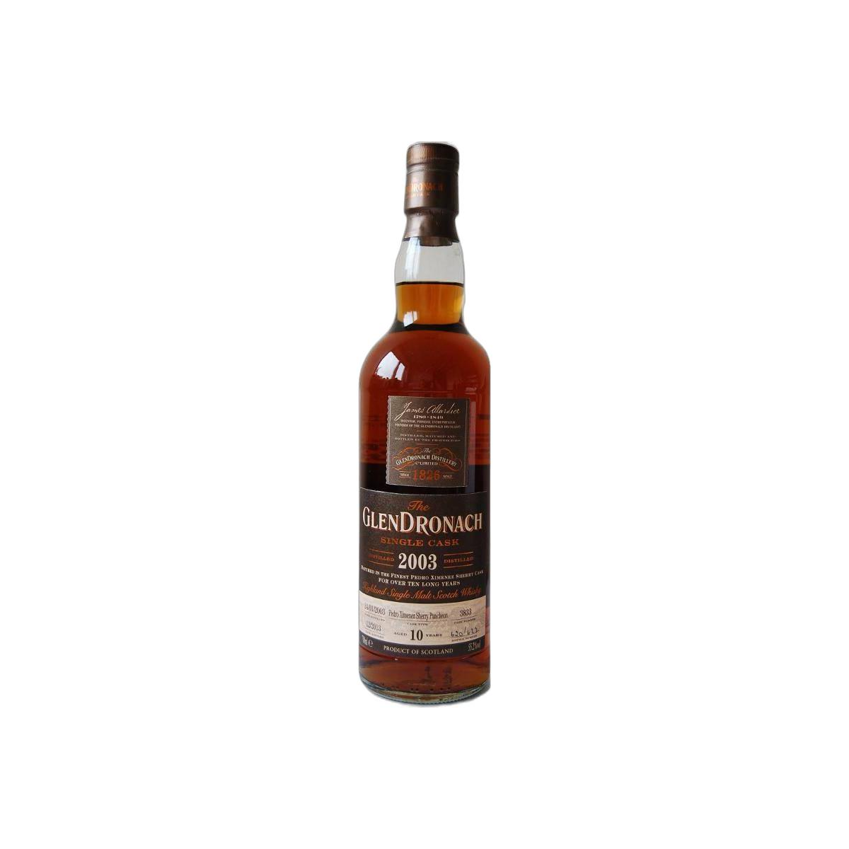 GlenDronach Single Cask 2003 10 Years Single Malt Whisky
