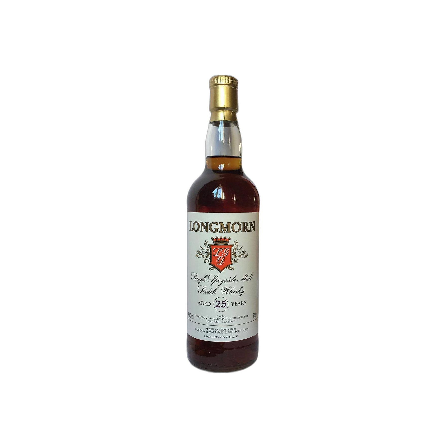 Longmorn Licensed Bottling 25 Years Single Malt Whisky