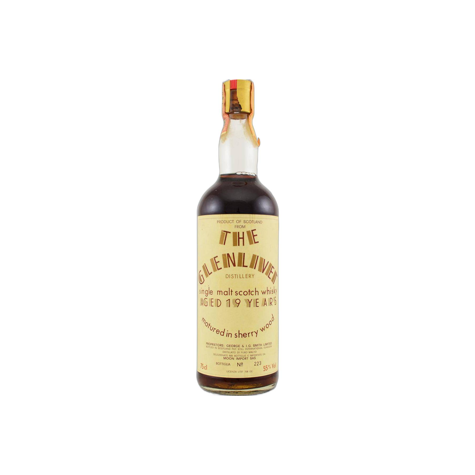 The Glenlivet 19 Years Single Malt Whisky