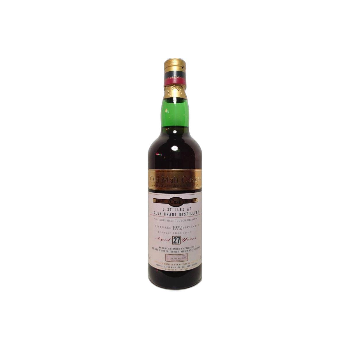 Glen Grant Old Malt Cask 1972 27 Years Single Malt Whisky