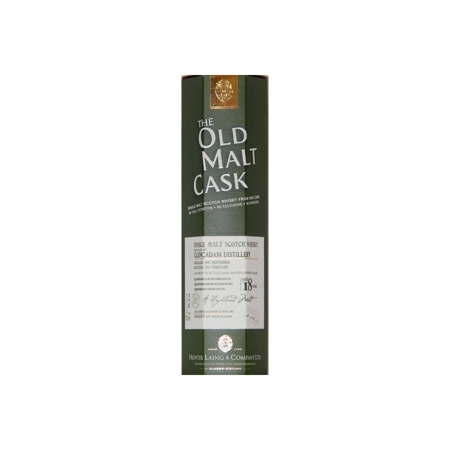 Glencadam Old Malt Cask 1995 18 Years Single Malt Whisky 2