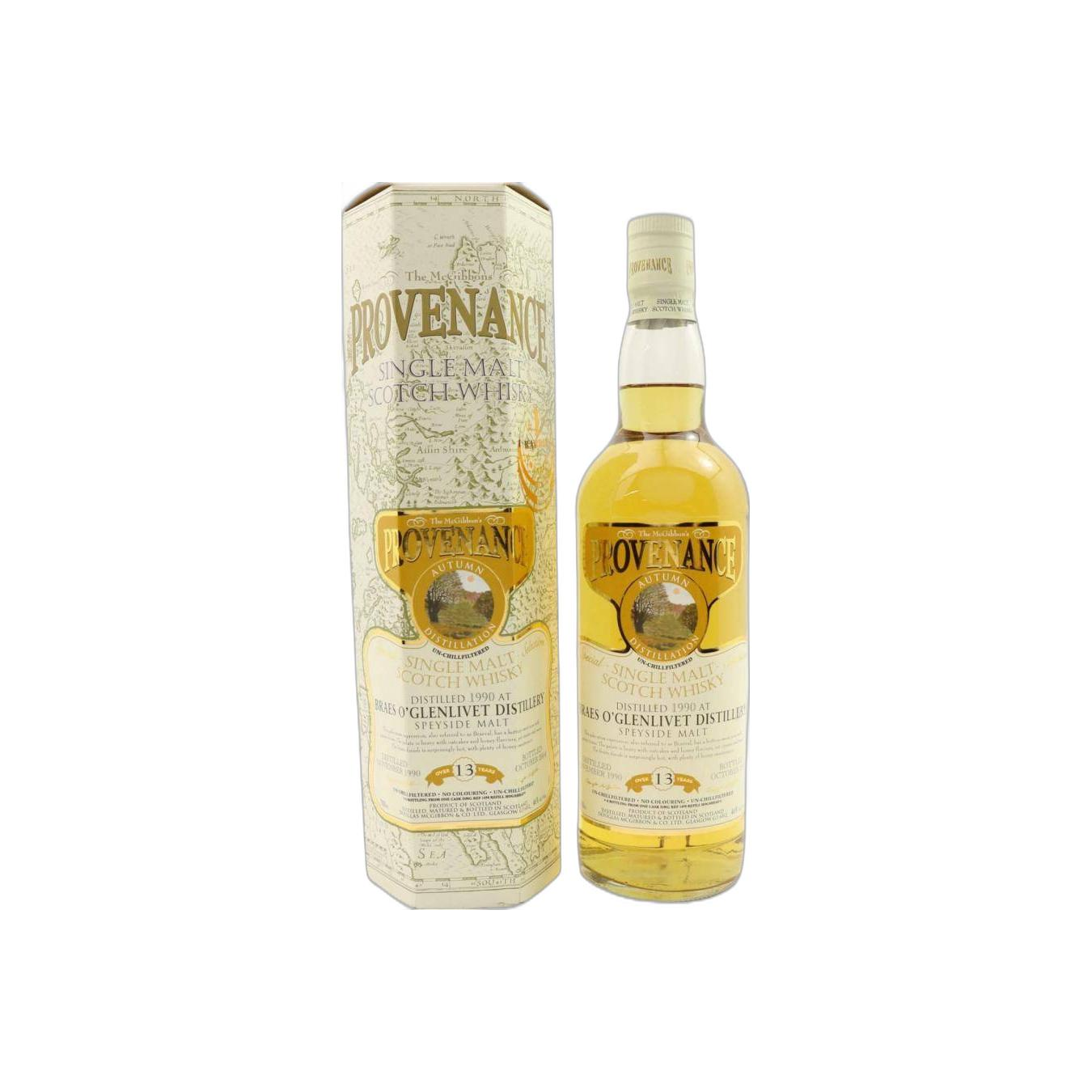 Braeval McGibbon's Provenance 1990 13 Years Single Malt Whisky 2
