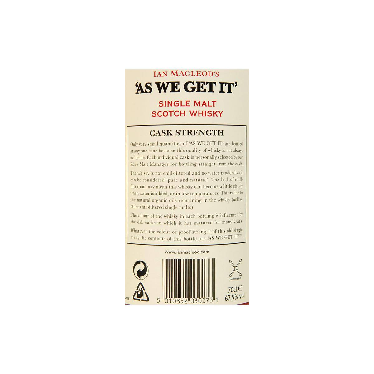 Ian Macleod 8 Years Single Malt Whisky 3