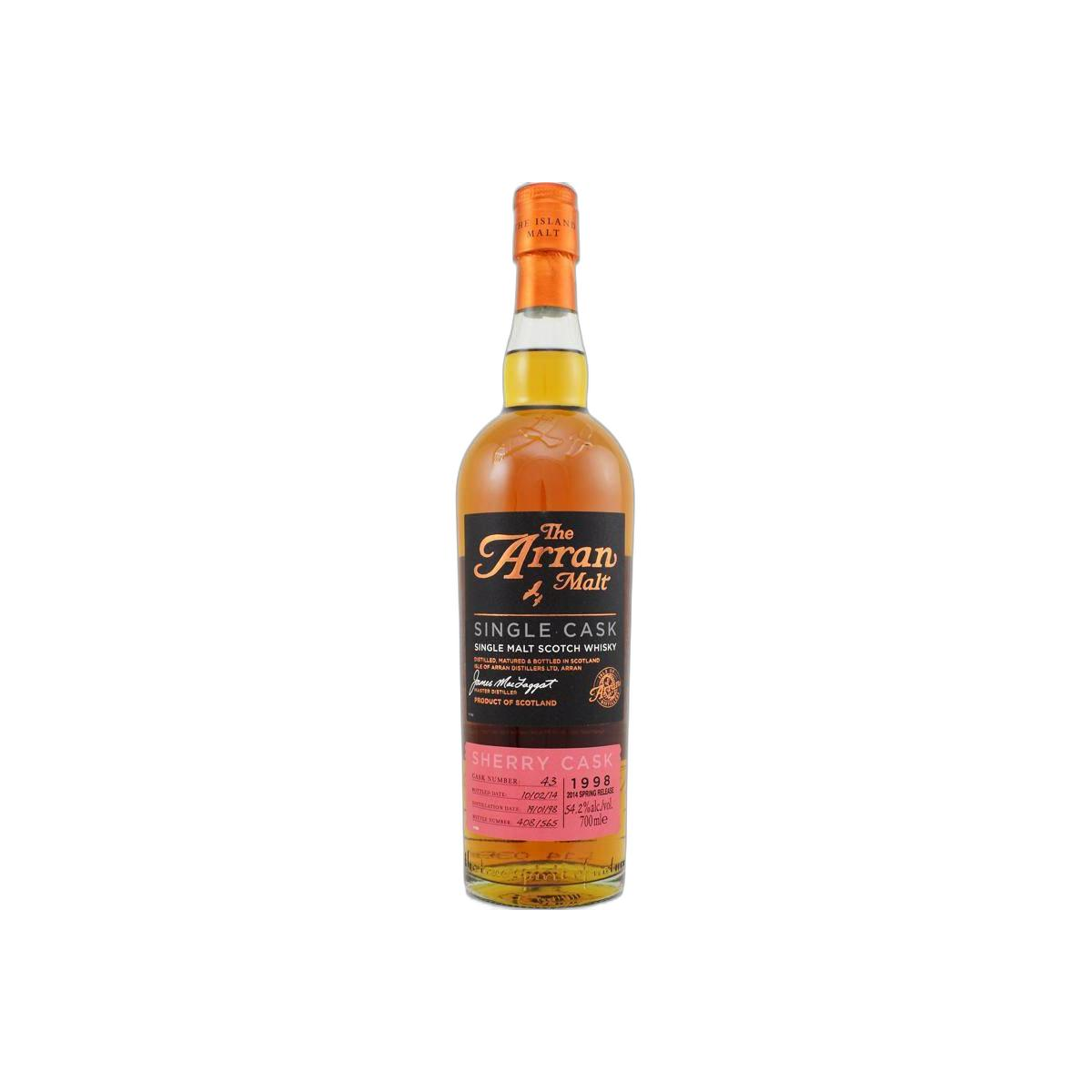 Arran 1998 16 Years Single Malt Whisky