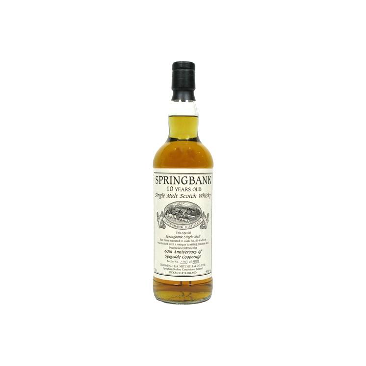 Springbank Private Bottling 10 Years Single Malt Whisky