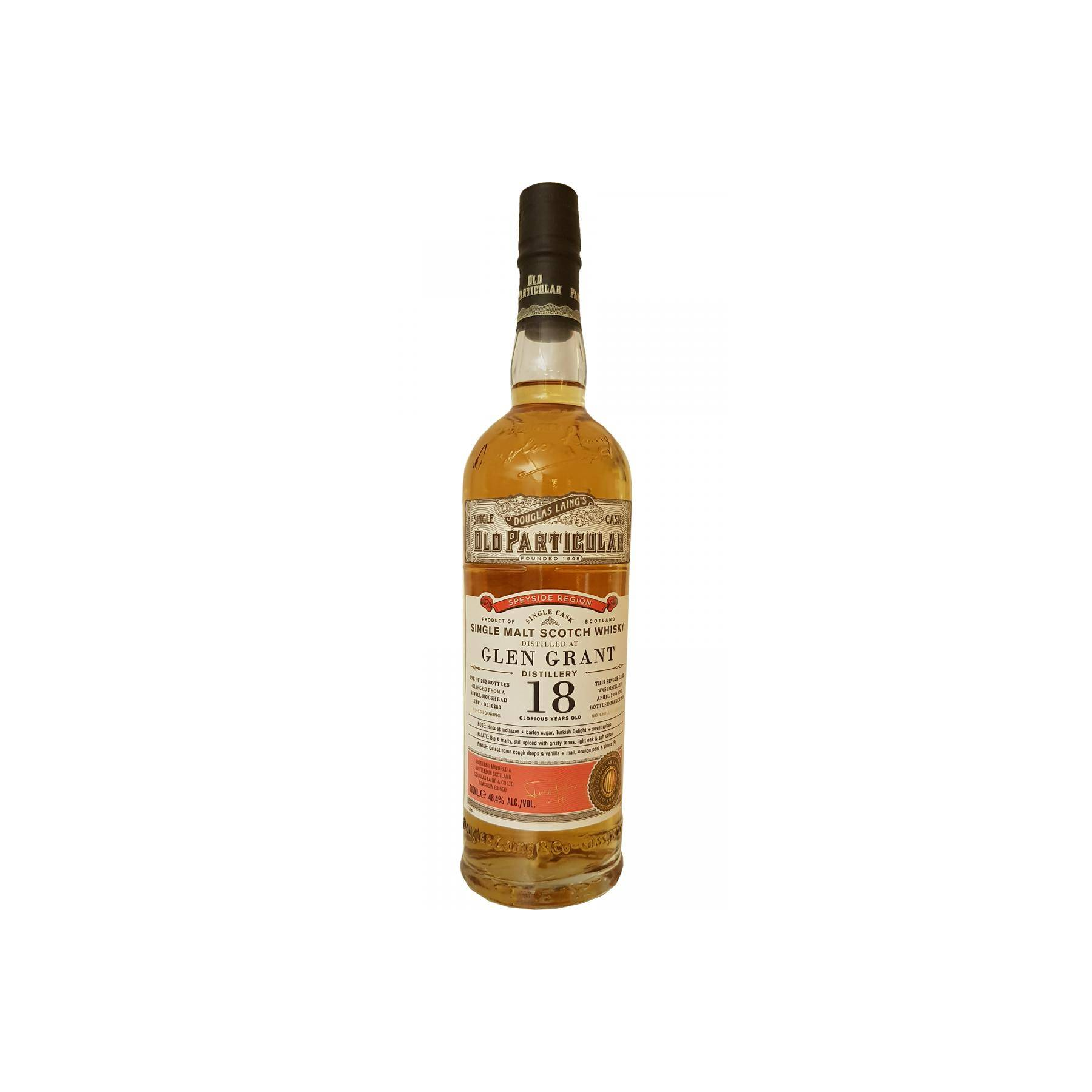 Glen Grant Old Particular 1995 18 Years Single Malt Whisky