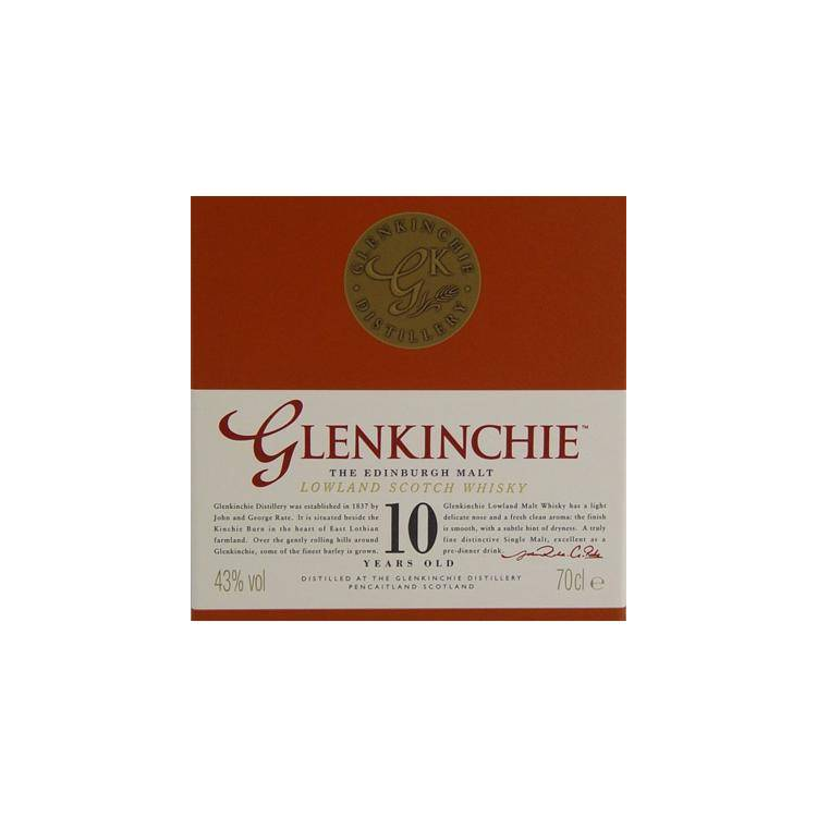 Glenkinchie 10 Years Single Malt Whisky 2