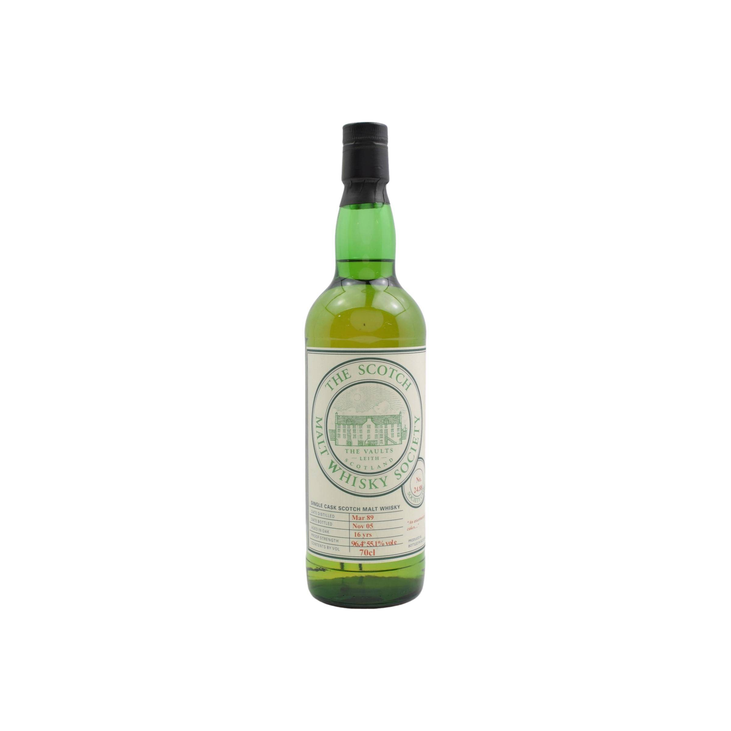 The Scotch Malt Whisky Society 1989 16 Years Single Malt Whisky