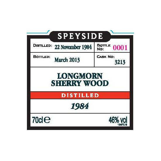 Longmorn 1984 28 Years Single Malt Whisky 2