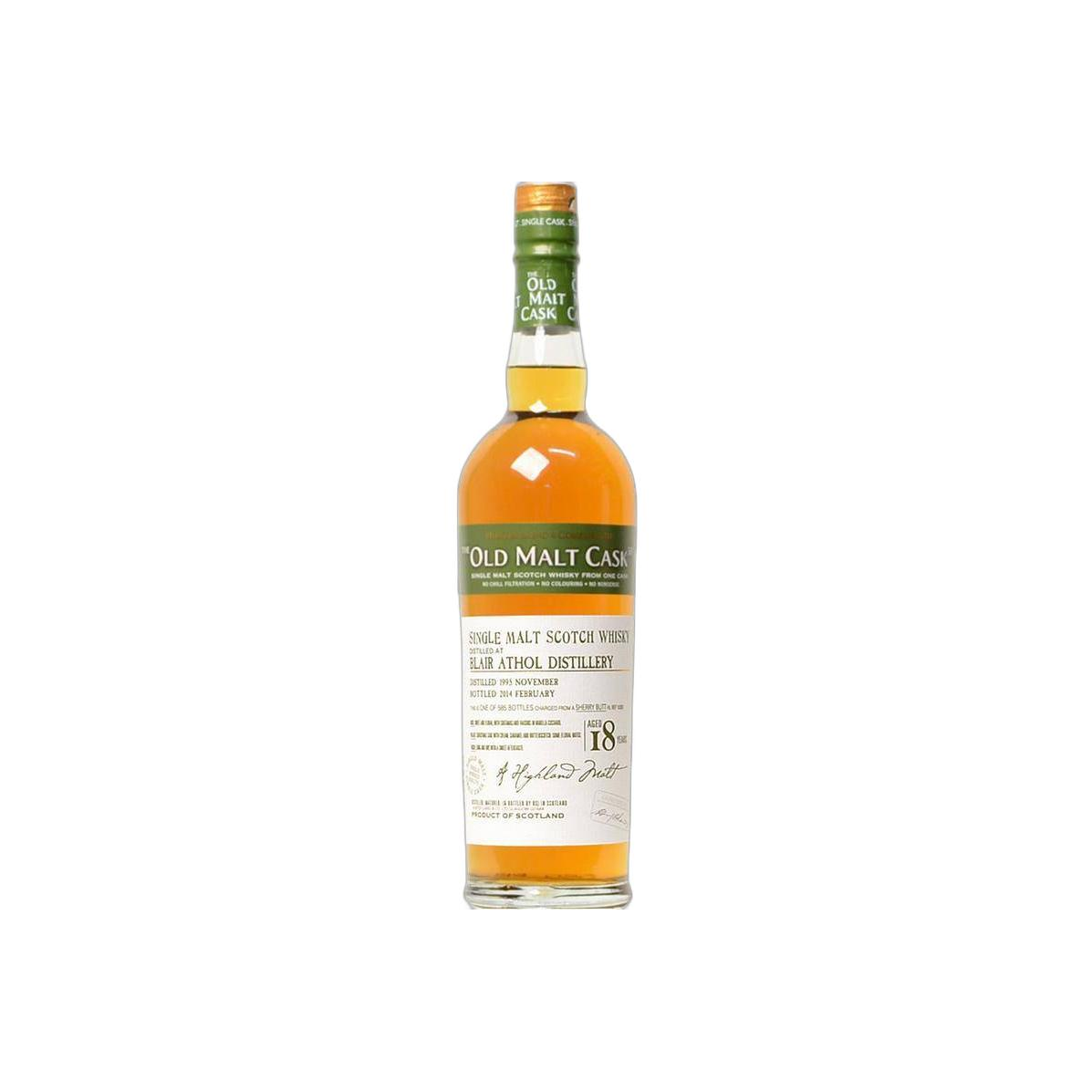 Blair Athol Old Malt Cask 1995 18 Years Single Malt Whisky 3