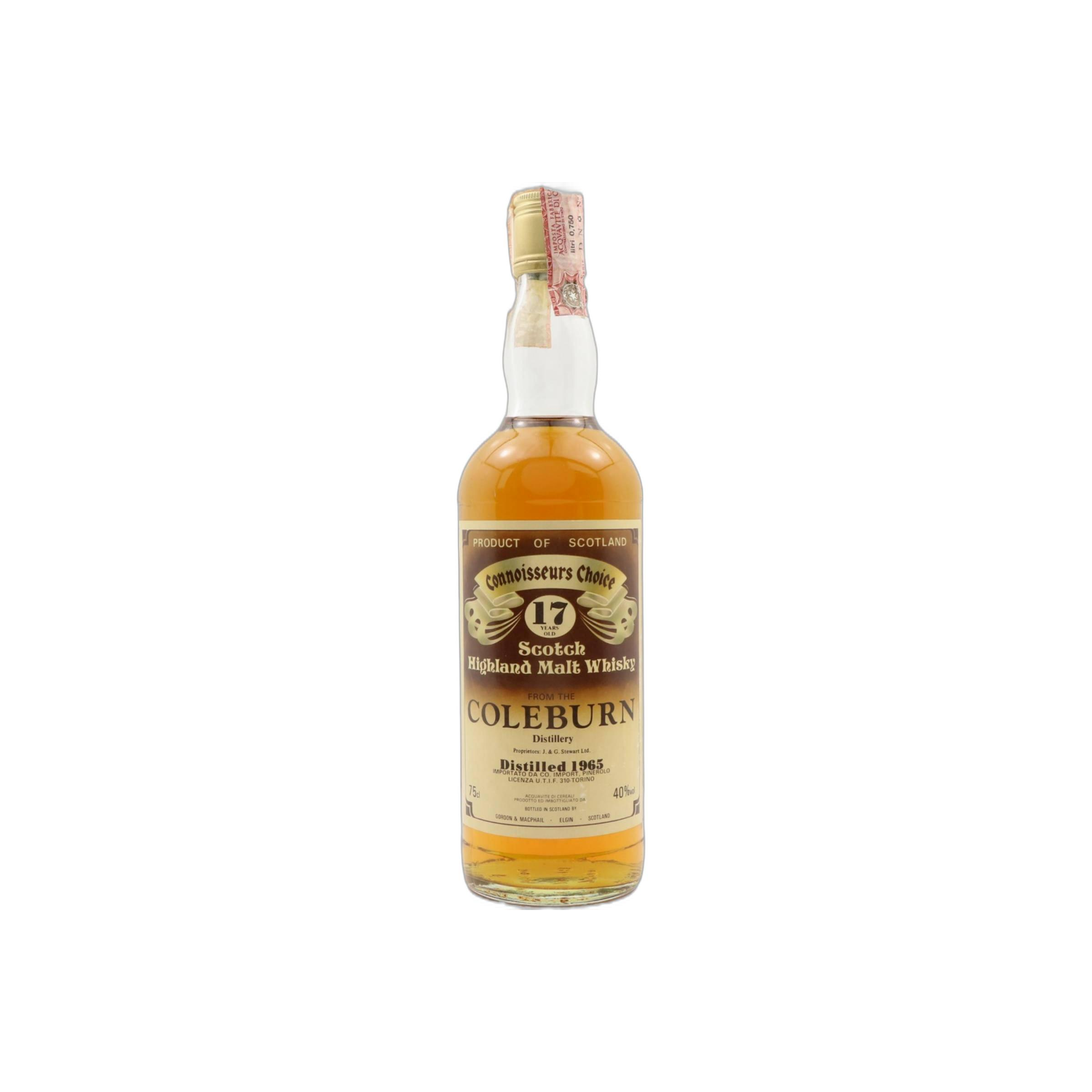 Coleburn Connoisseurs Choice 1965 17 Years Single Malt Whisky