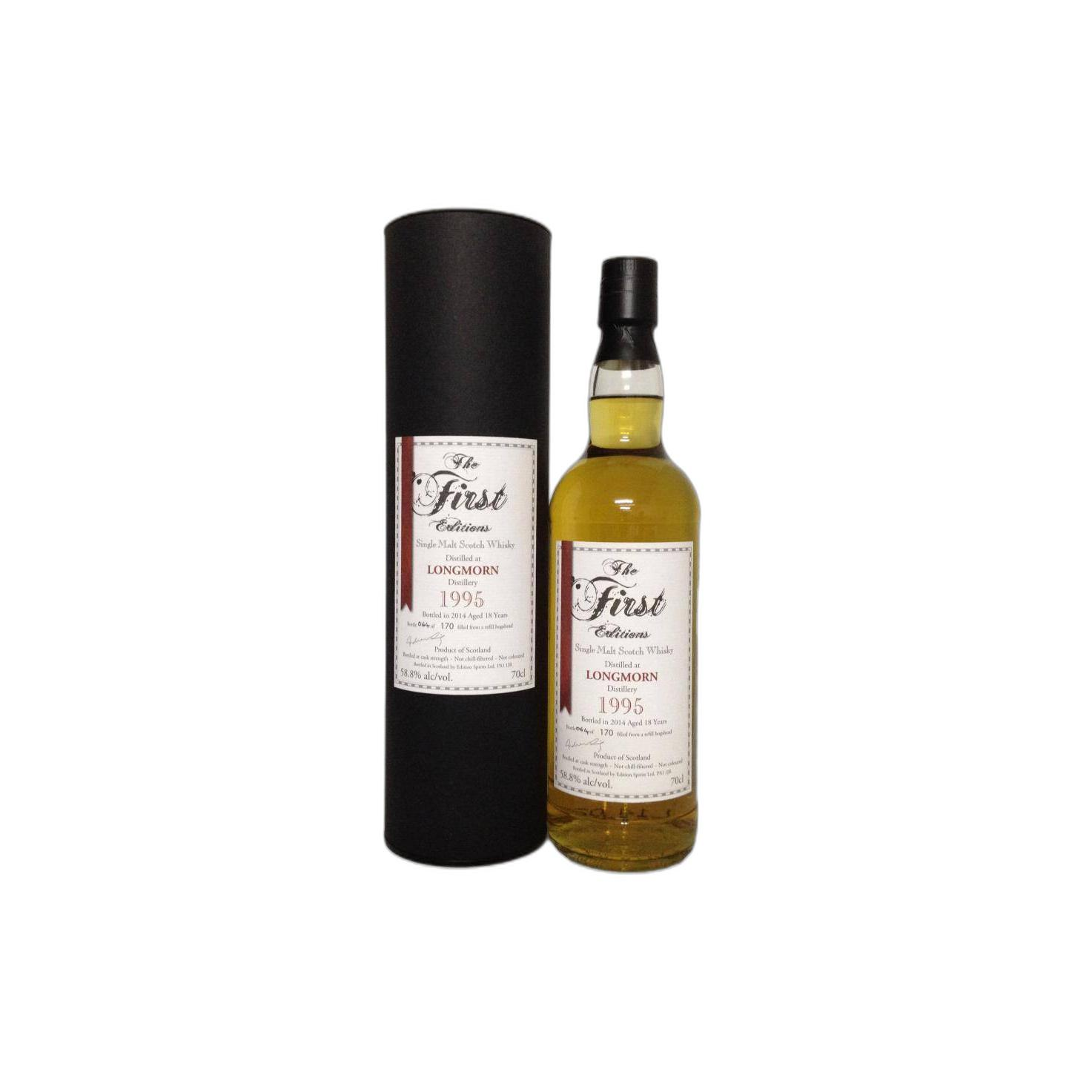 Longmorn The First Editions 1995 18 Years Single Malt Whisky 2