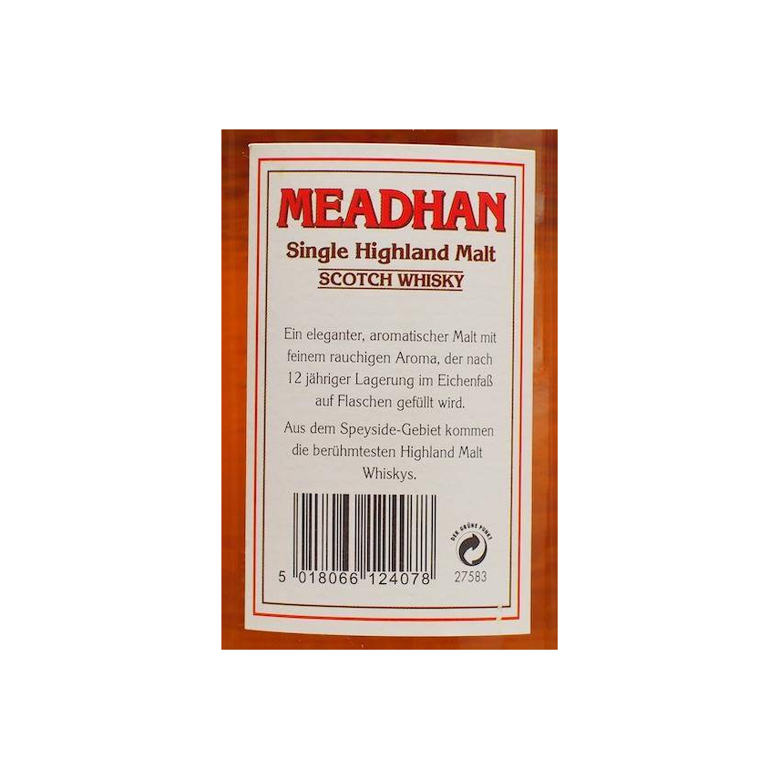 Meadhan 12-year-old - Single Highland Malt 2