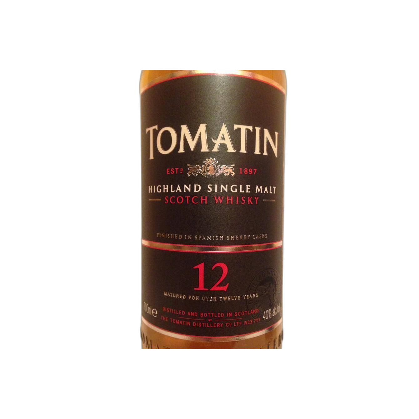 Tomatin 12 Years Single Malt Whisky 3