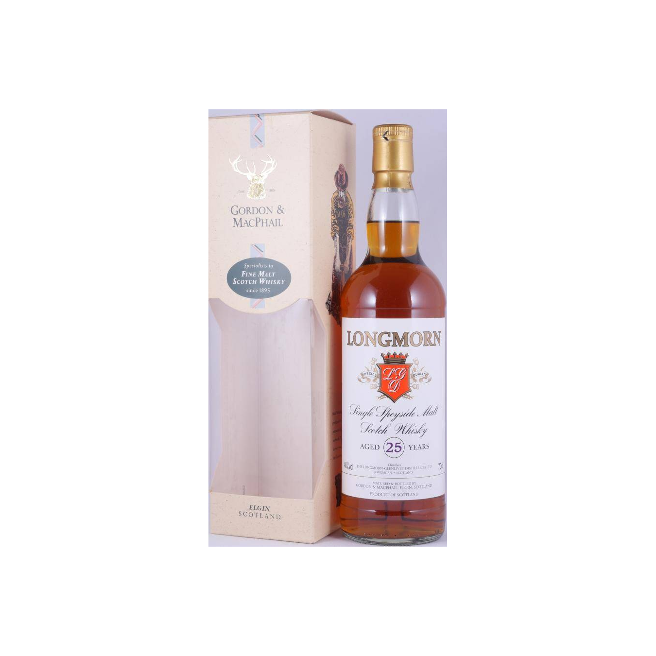 Longmorn Licensed Bottling 25 Years Single Malt Whisky 2