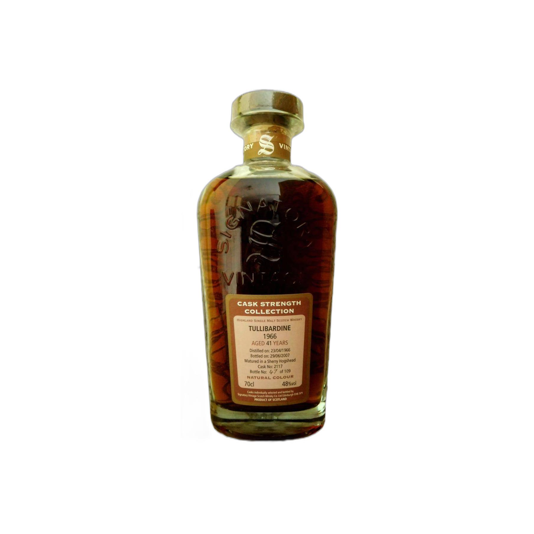 Tullibardine Cask Strength Collection 1966 41 Years Single Malt Whisky 2