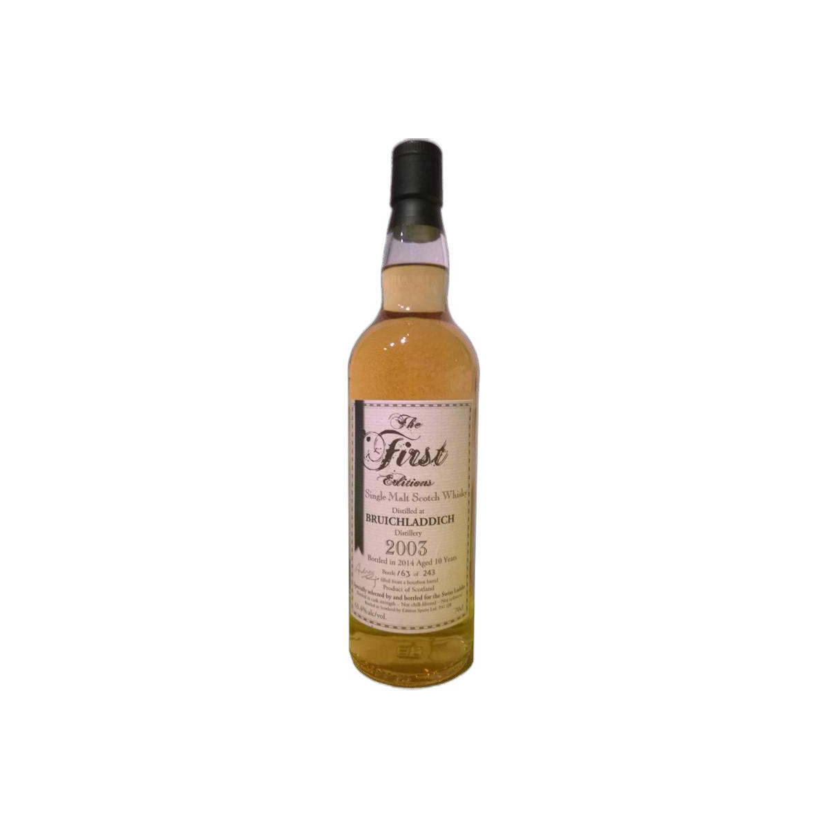 Bruichladdich The First Editions 2003 10 Years Single Malt Whisky