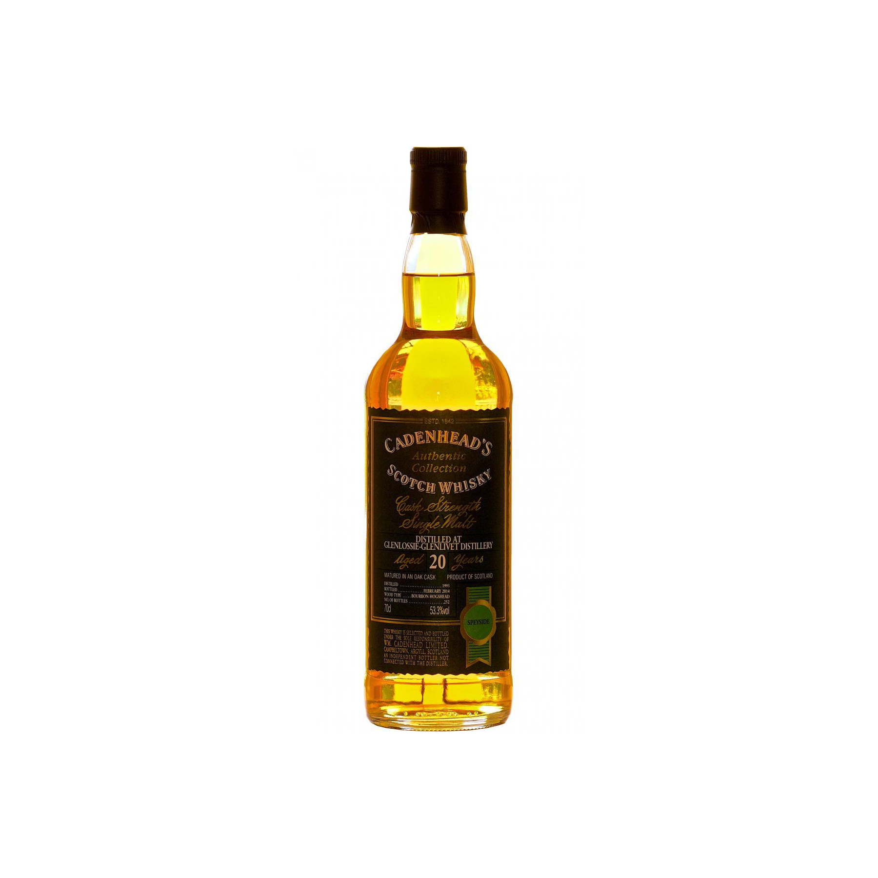 Glenlossie Authentic Collection 1993 20 Years Single Malt Whisky