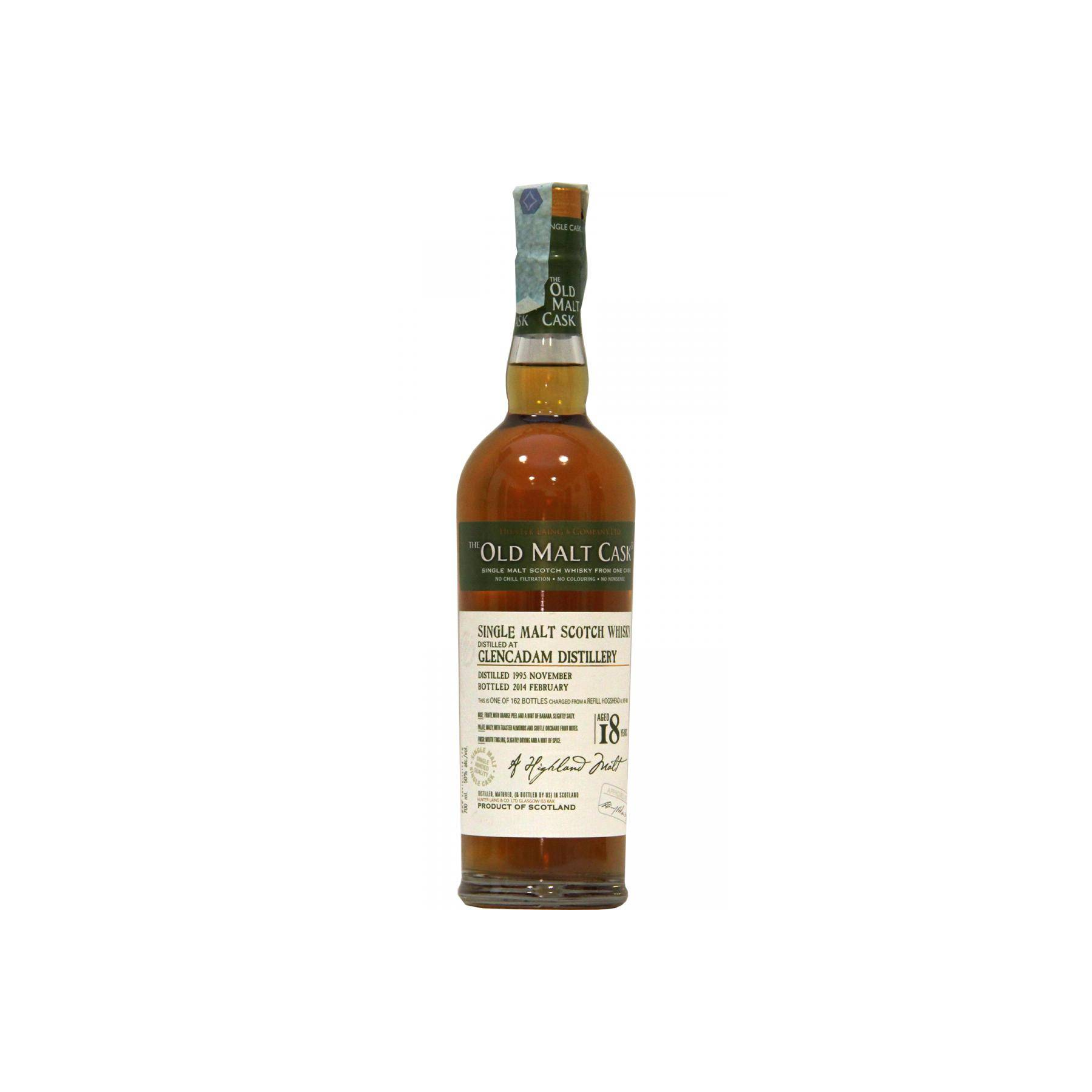 Glencadam Old Malt Cask 1995 18 Years Single Malt Whisky