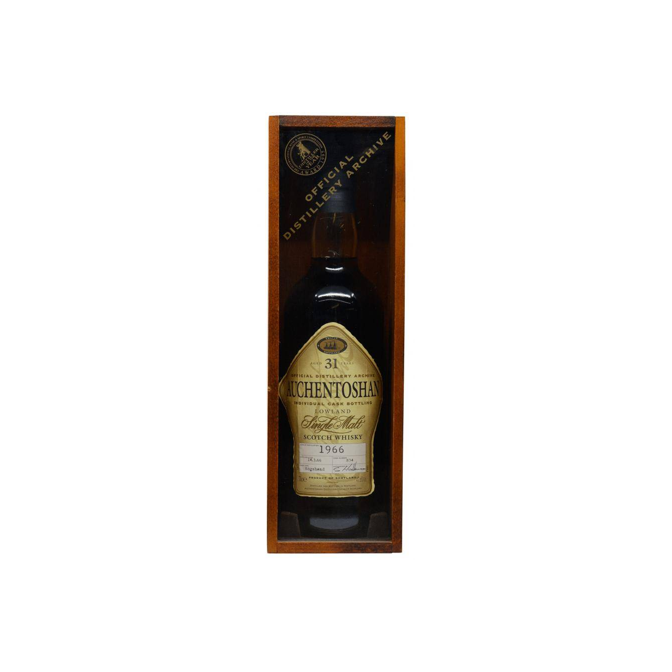 Auchentoshan Individual Cask Bottling 1966 31 Years Single Malt Whisky 2
